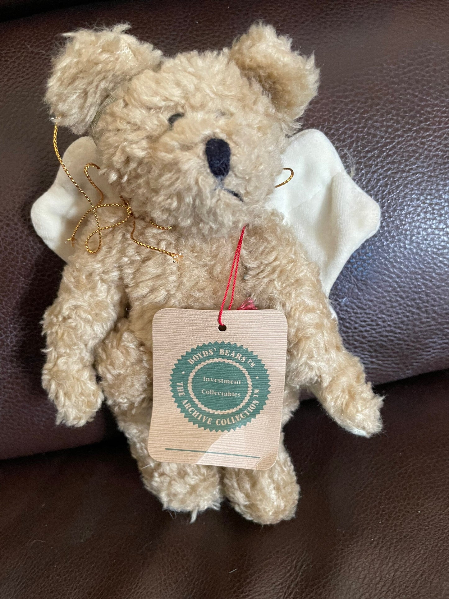 Vintage Boyds Bear Ornament Ariel Angel Bear
