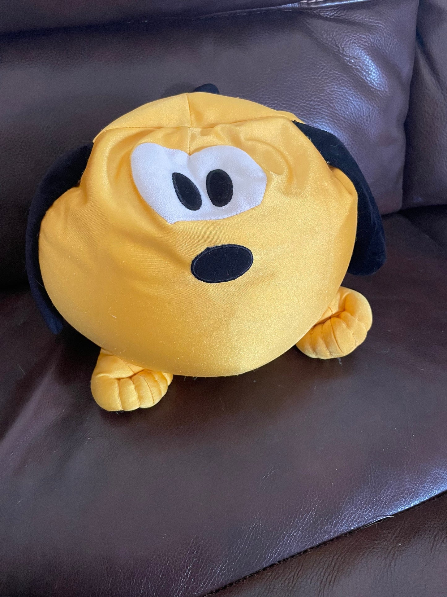 Disney Round Pluto Stuffed Animal