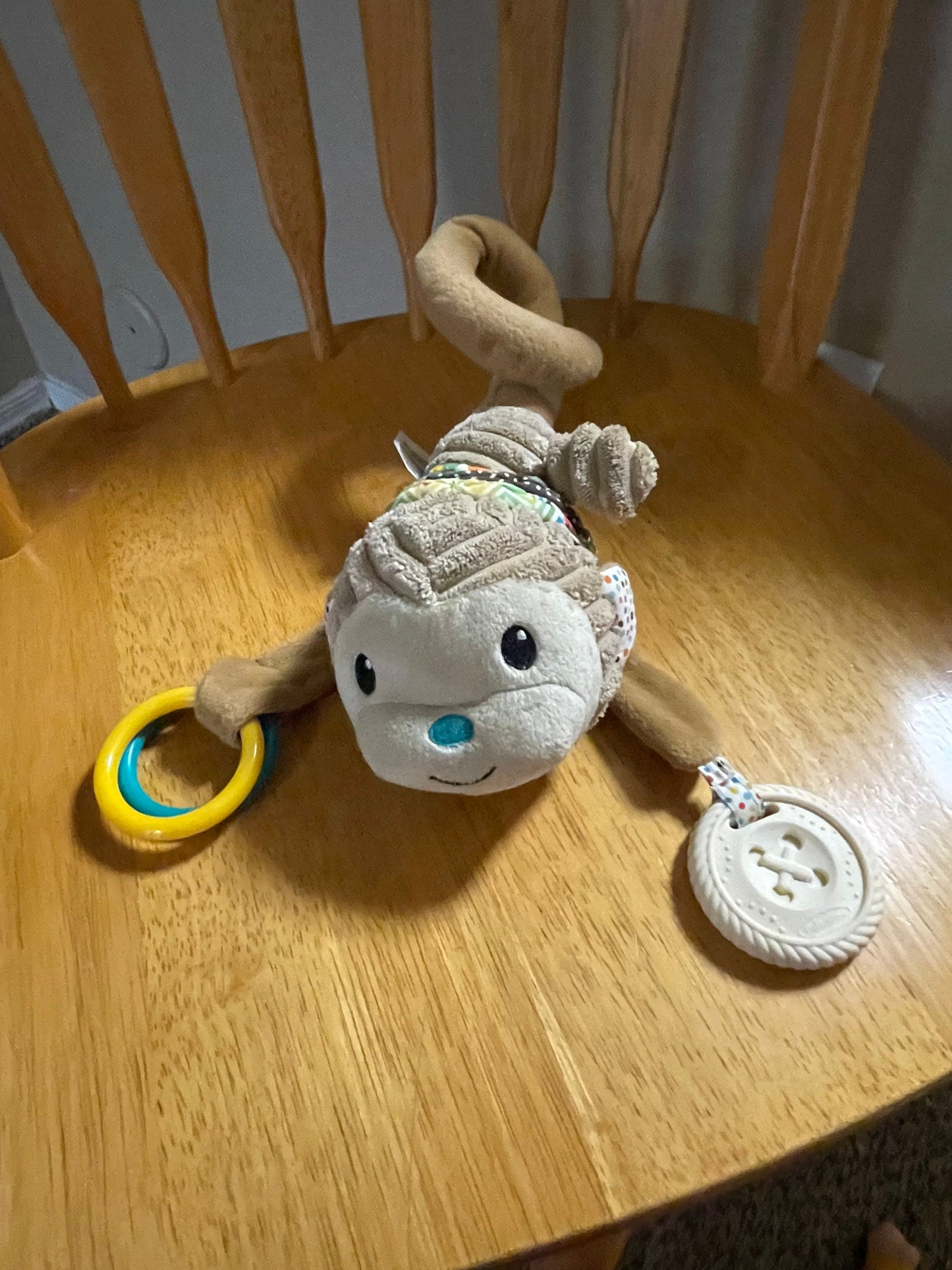 Infantino Go Gaga Musical Pull Down Stuffed Animal