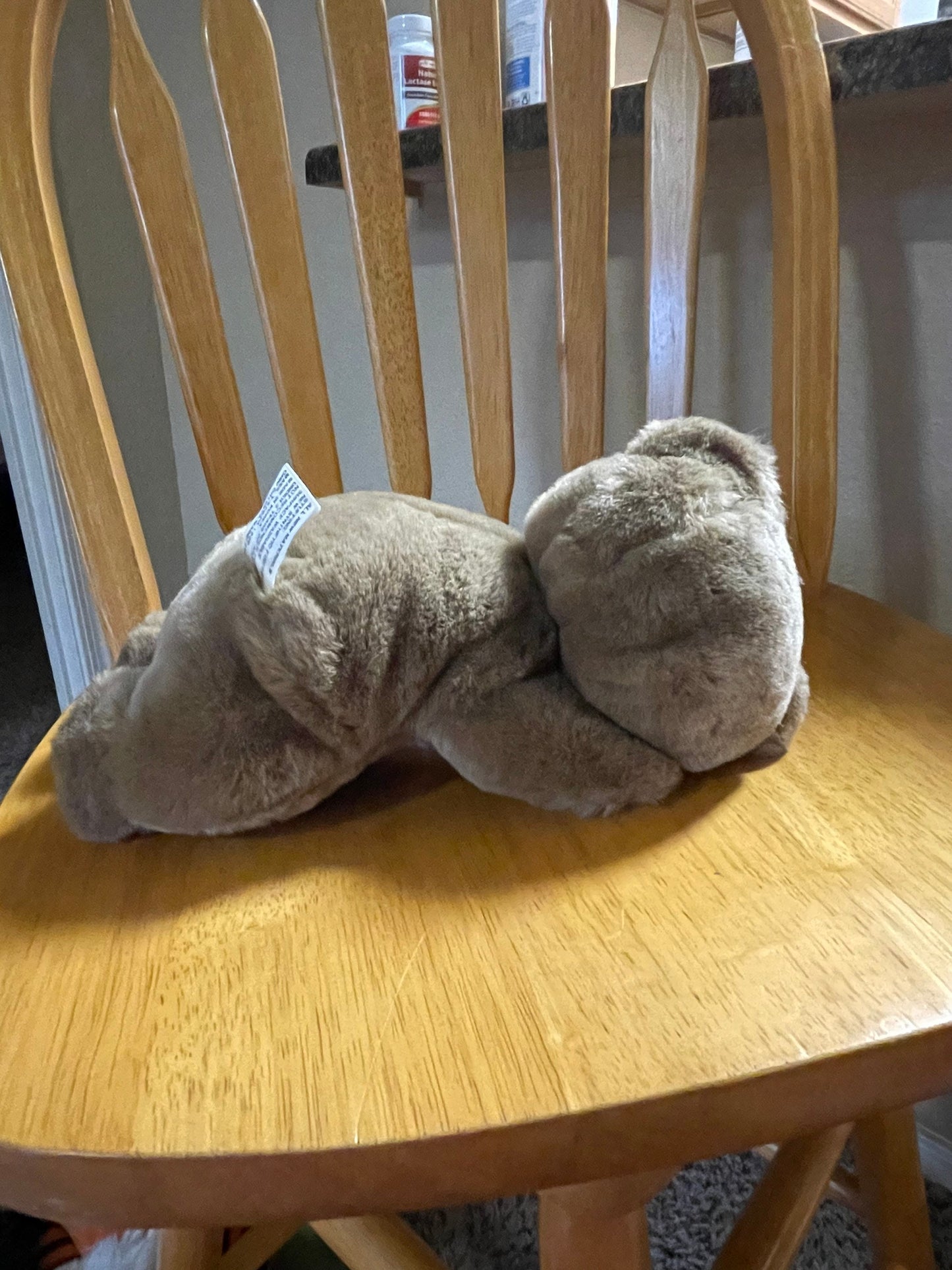 The Bercor Collection Laying Baby Bear Stuffed Animal