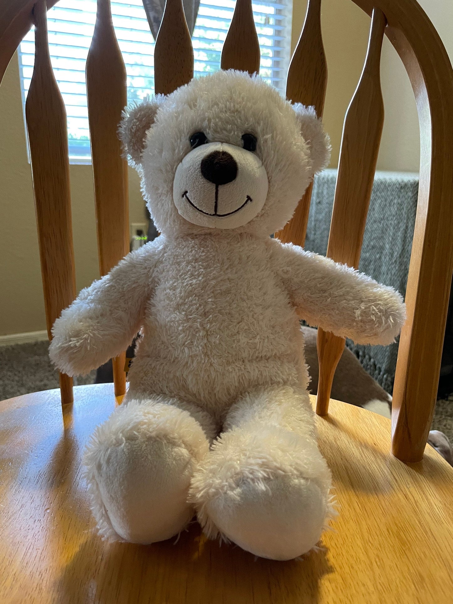 Build a Bear Cream Teddy Bear Plush