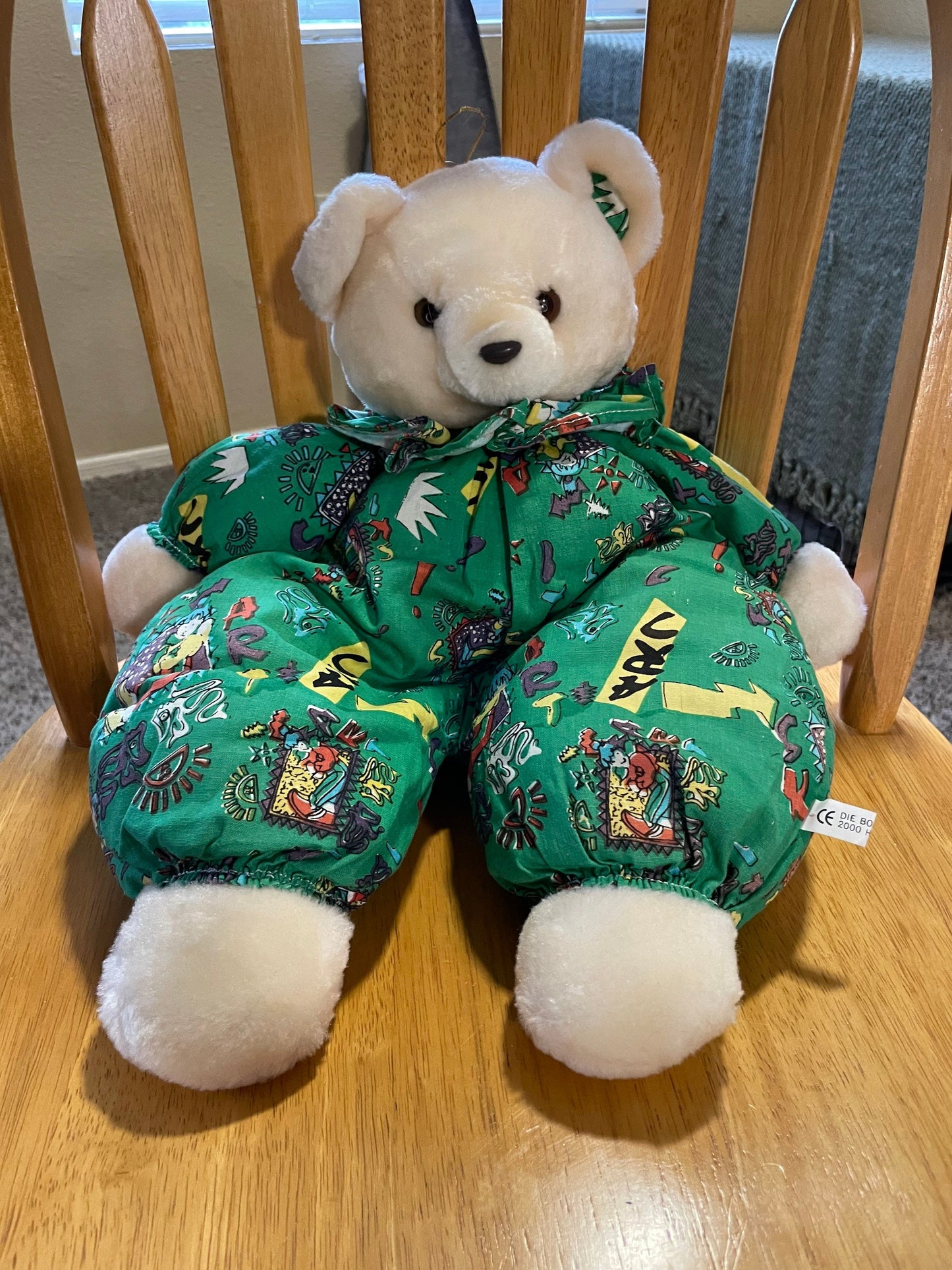 Vintage Teddy Bear Stuffed Animal from Hamburg Germany