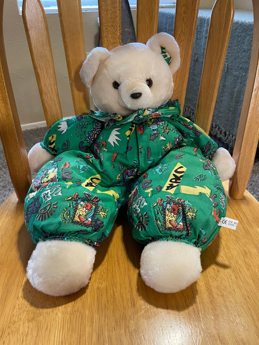 Vintage Teddy Bear Stuffed Animal from Hamburg Germany