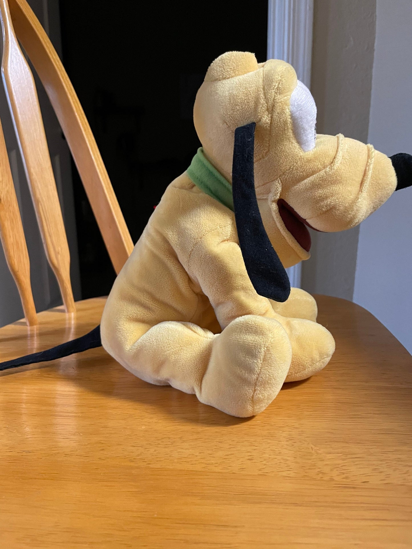 Sitting Pluto Stuffed Animal