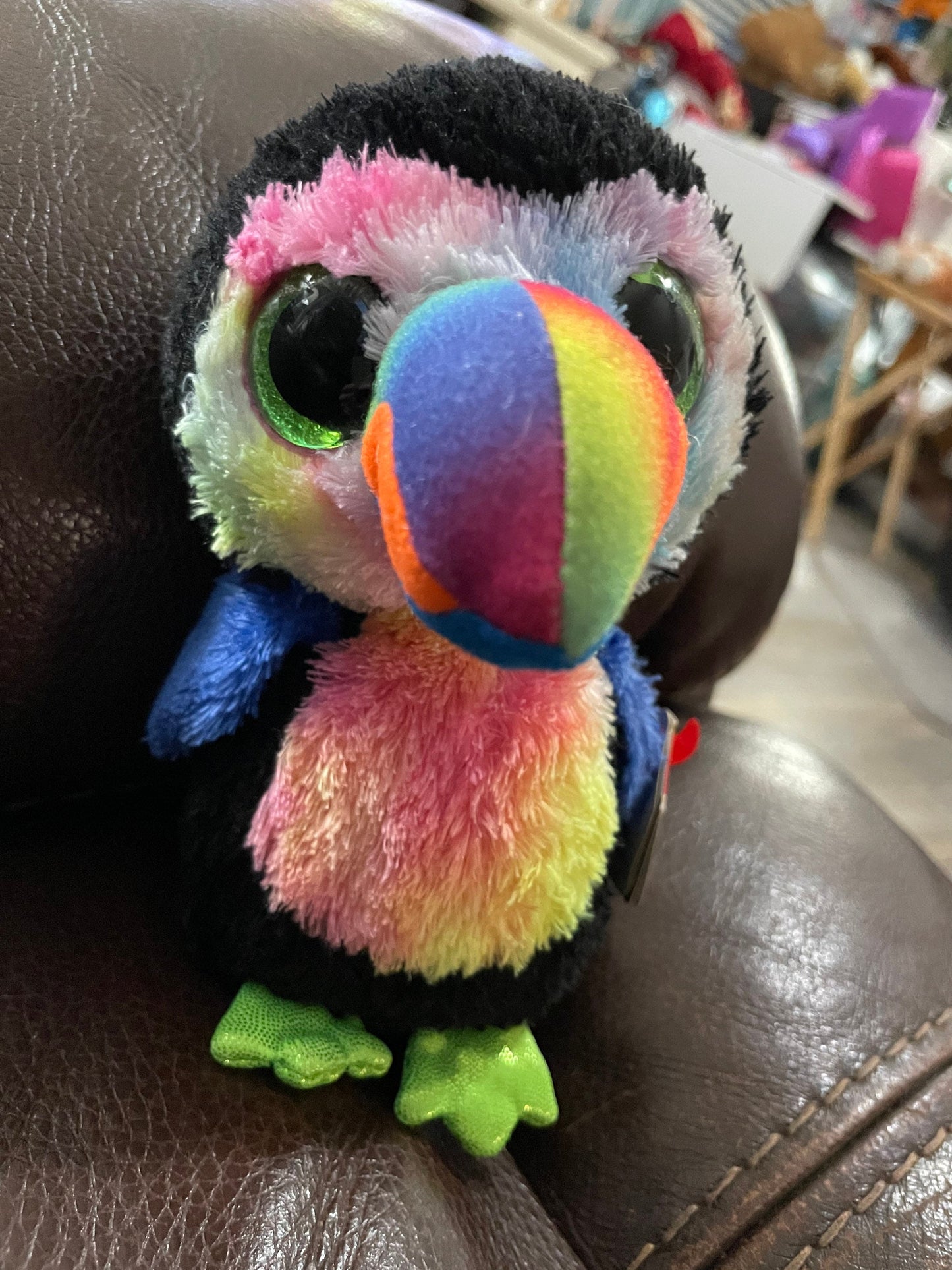 Ty Beanie Boo 6” Beaks Toucan