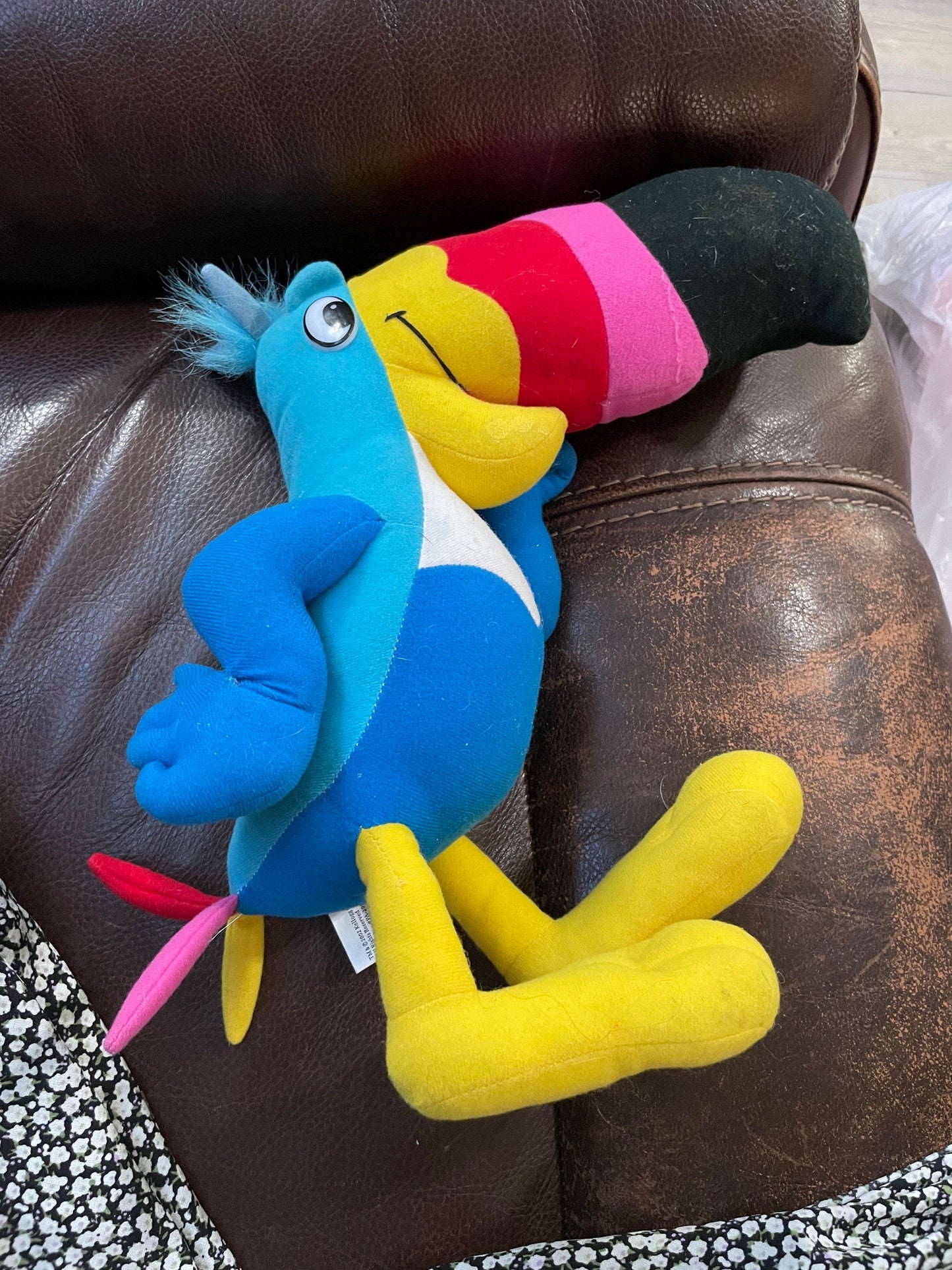 Kohls Cares Kellogg’s Froot Loops Toucan Sam Stuffed Animal 16” Kohls Cares
