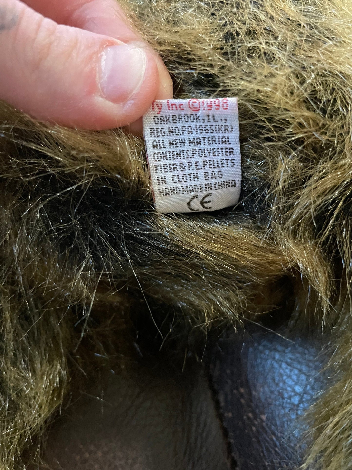 Ty Cha Cha Monkey Plush 1998