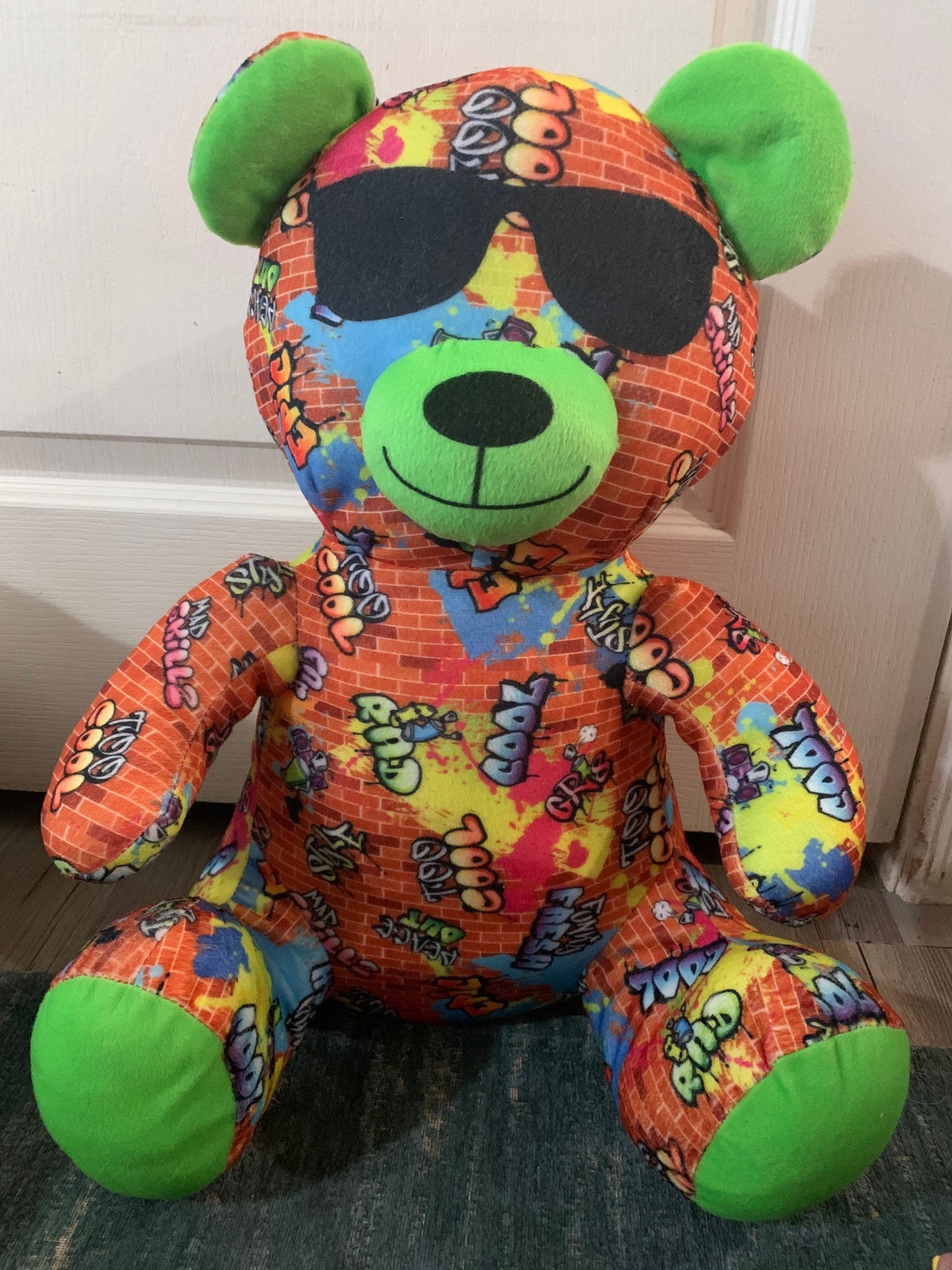 Large Graffiti Bear 18”-20”