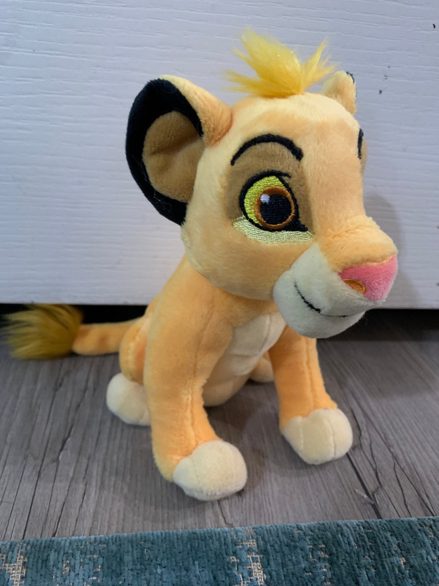 Simba Plush, The Lion King Small approximately 7”-7 1/2”
