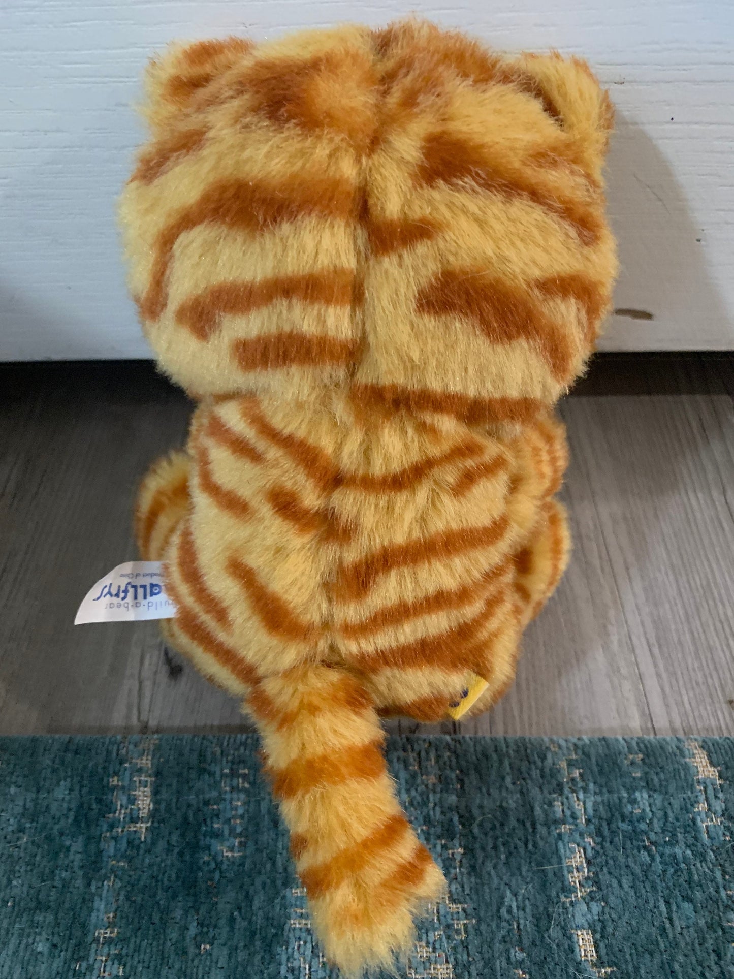 Build A Bear Small Chubby Orange Tabby Cat