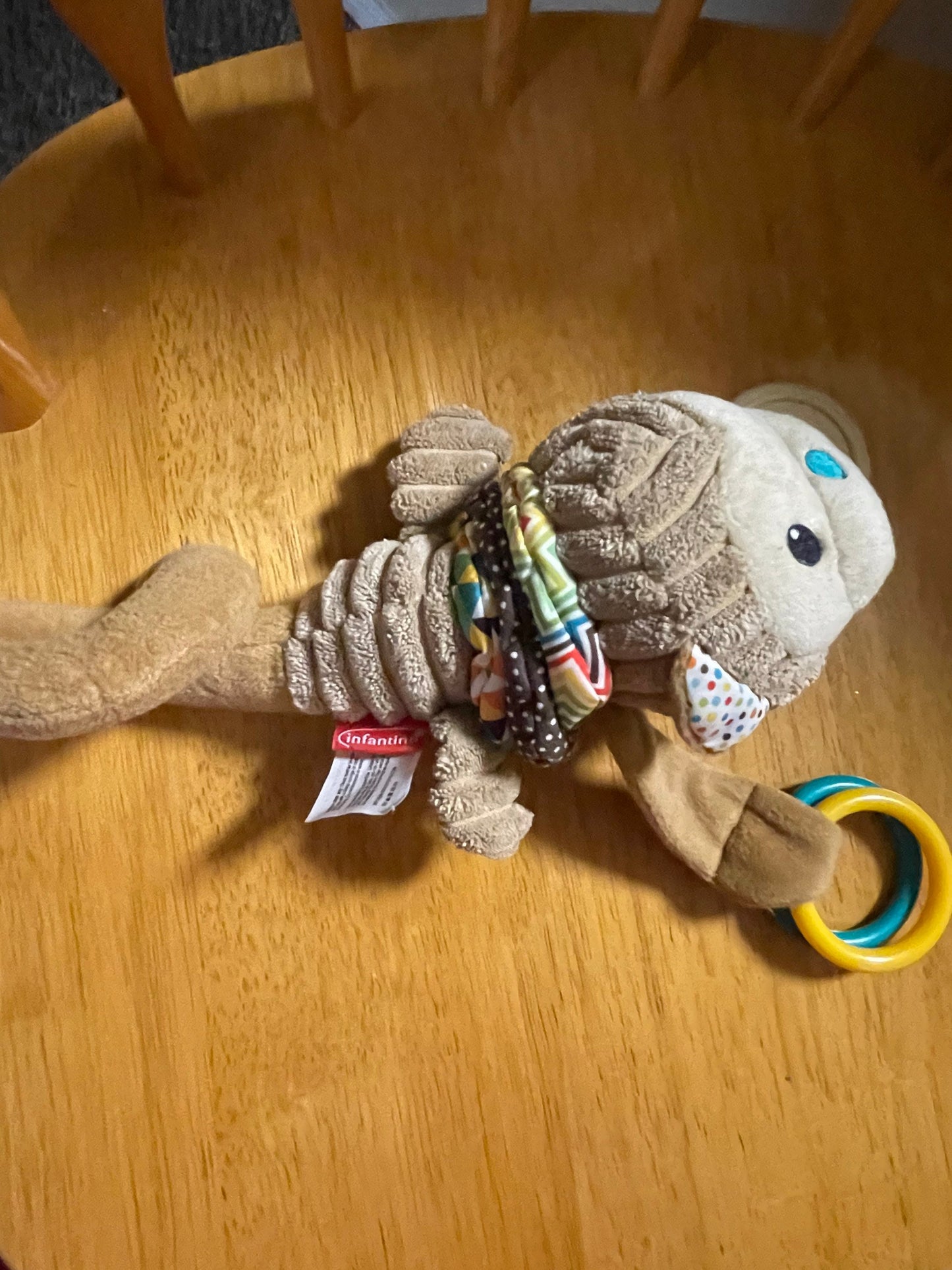 Infantino Go Gaga Musical Pull Down Stuffed Animal