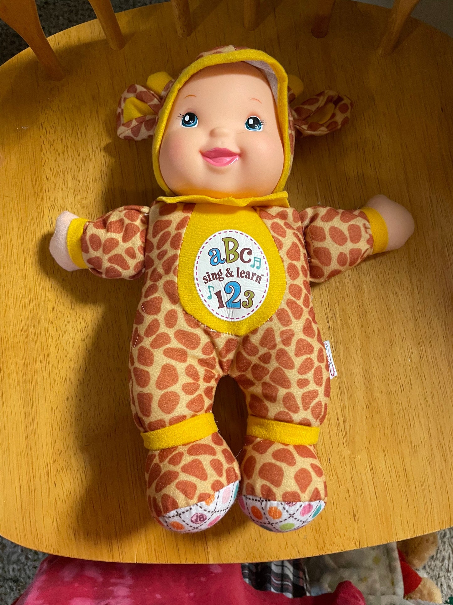 Baby’s first sing and Learn plush doll Stuffed Animal