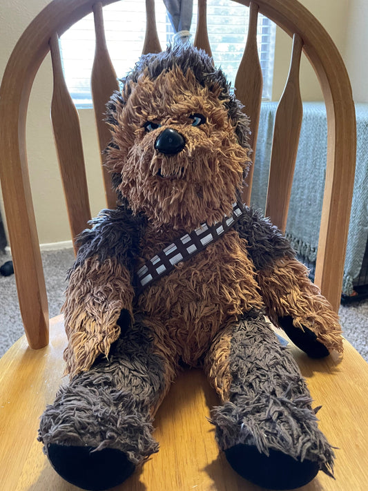 Build A Bear Star Wars Brown And Dark Brown Chewbacca Plush