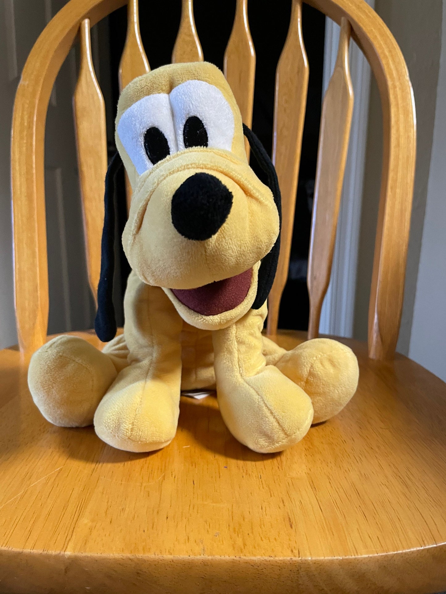 Sitting Pluto Stuffed Animal