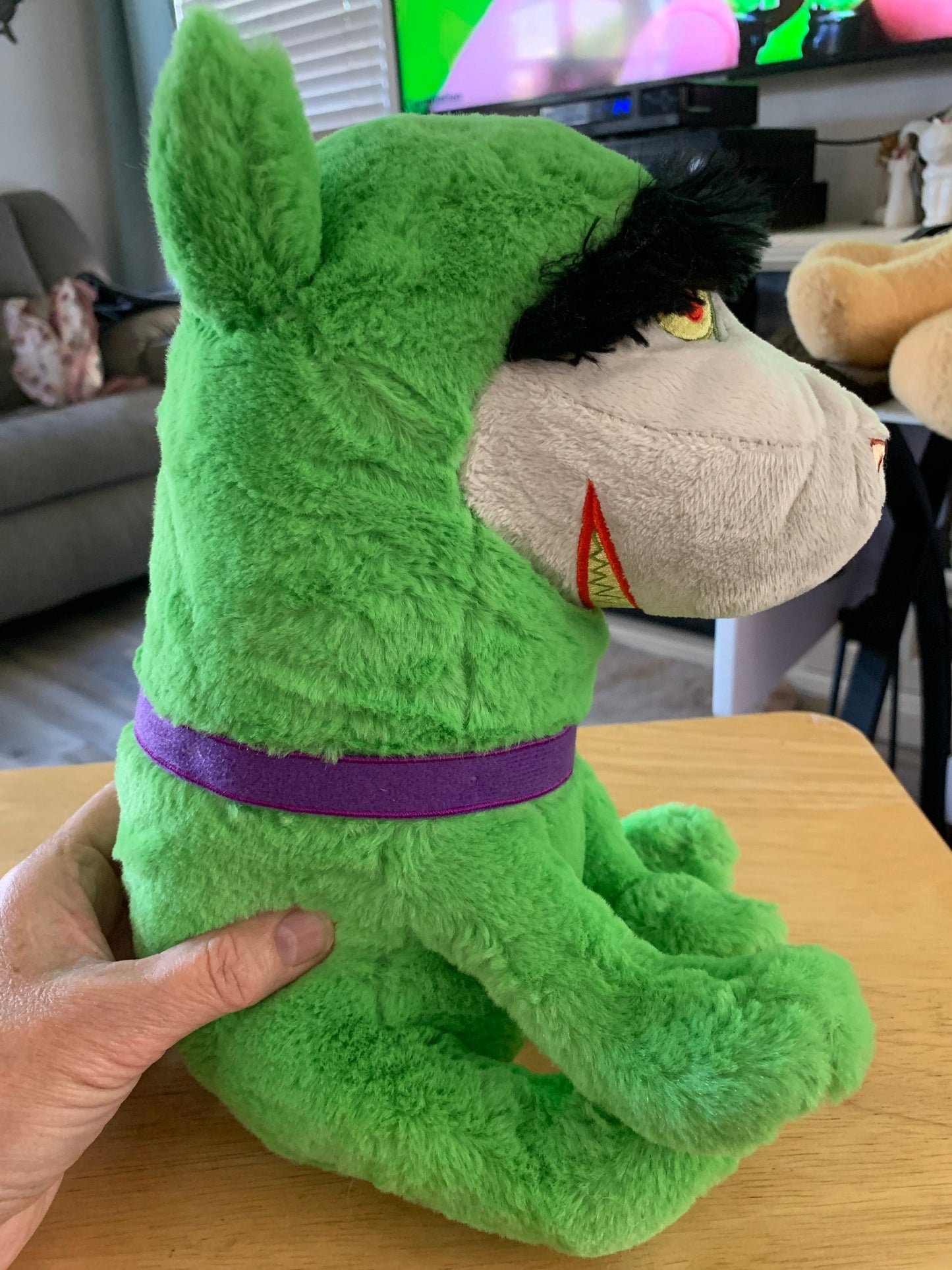 Crackers & Giggles Green Hyena Plush, DC Comics Stuffed Animal