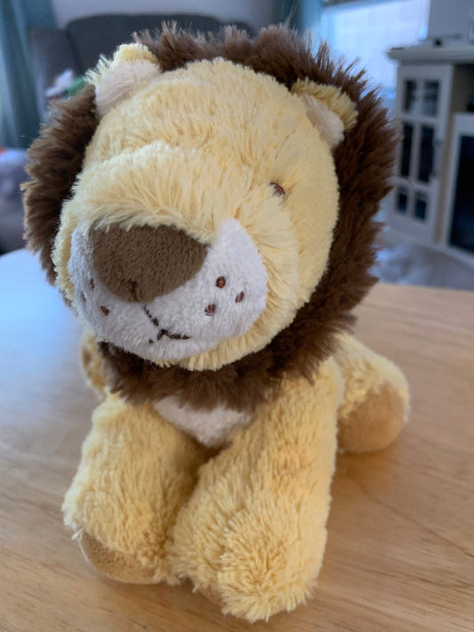 Carters Lion Plush. Soft with beans. Rare, Hard to find. New condition!