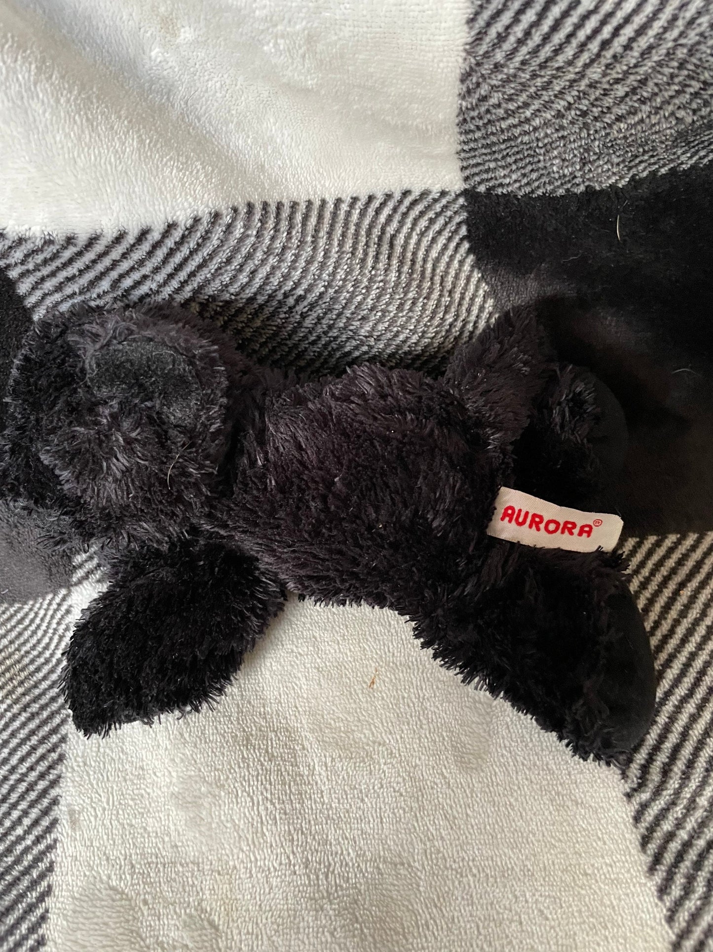 Aurora Black Jungle Cat Plush. Small. Jaguar, Panther, Leopard. EUC