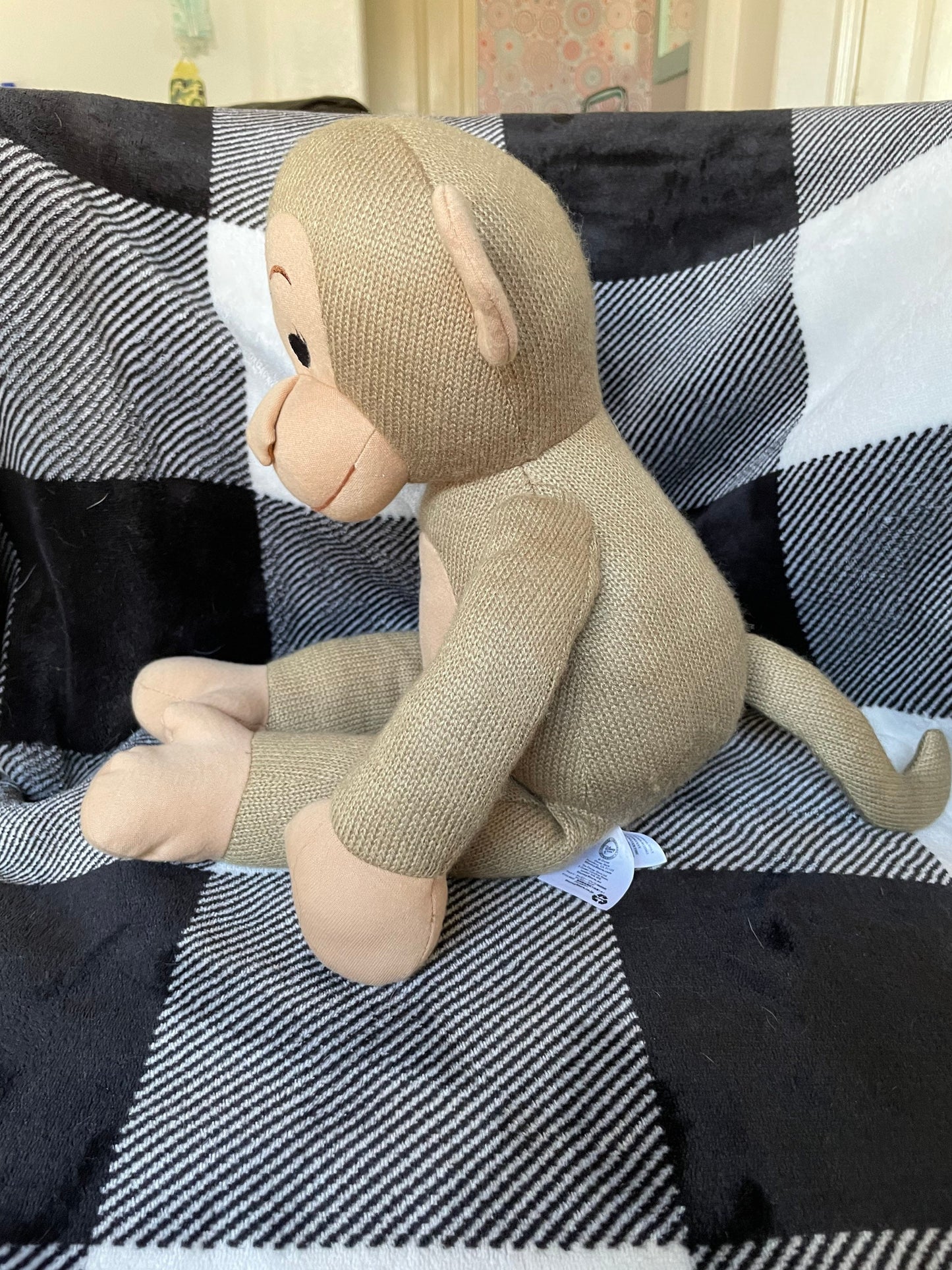 Disney Knit Monkey Plush