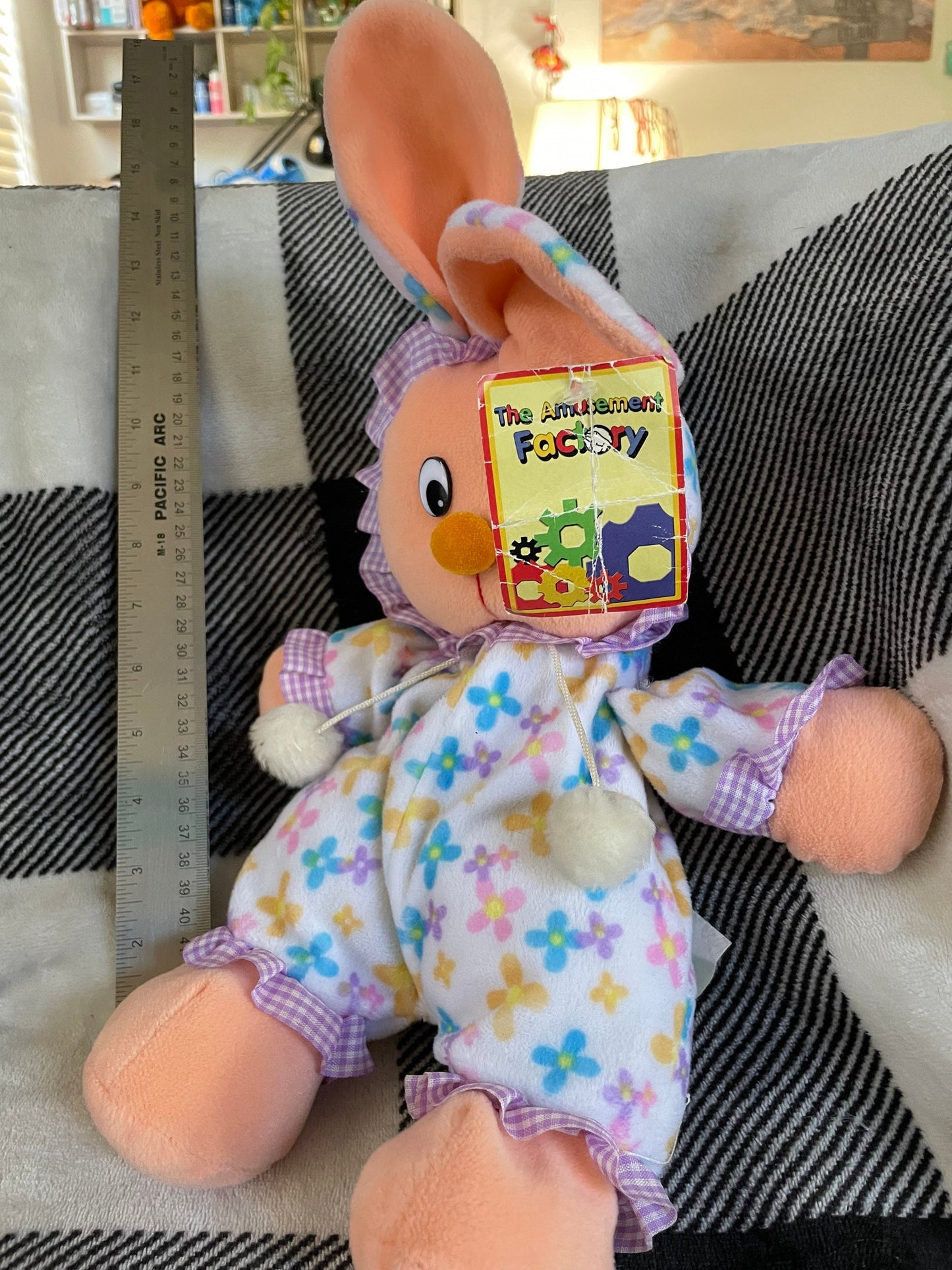 The Amusement Factory Bunny Stuffed Animal