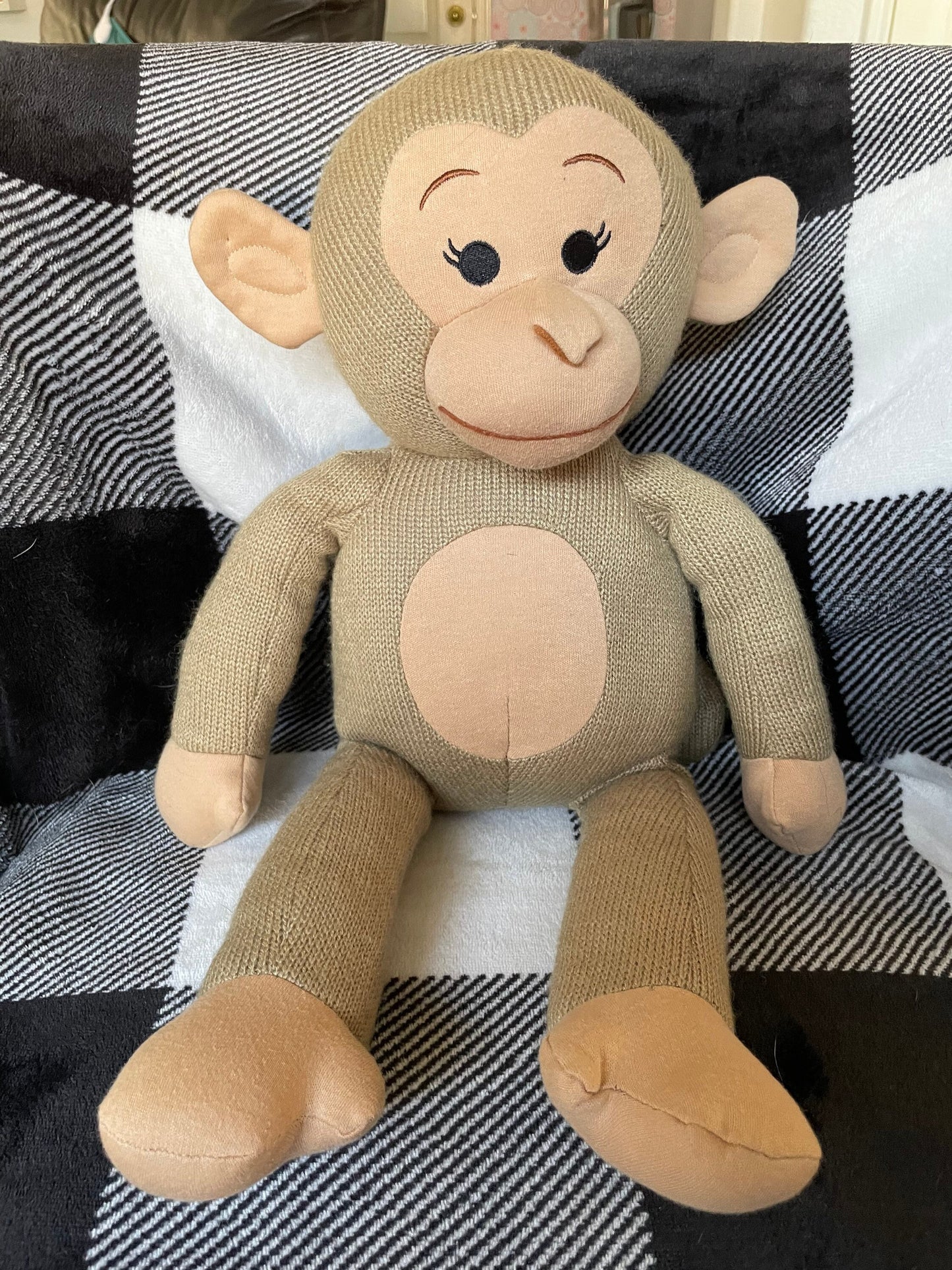 Disney Knit Monkey Plush
