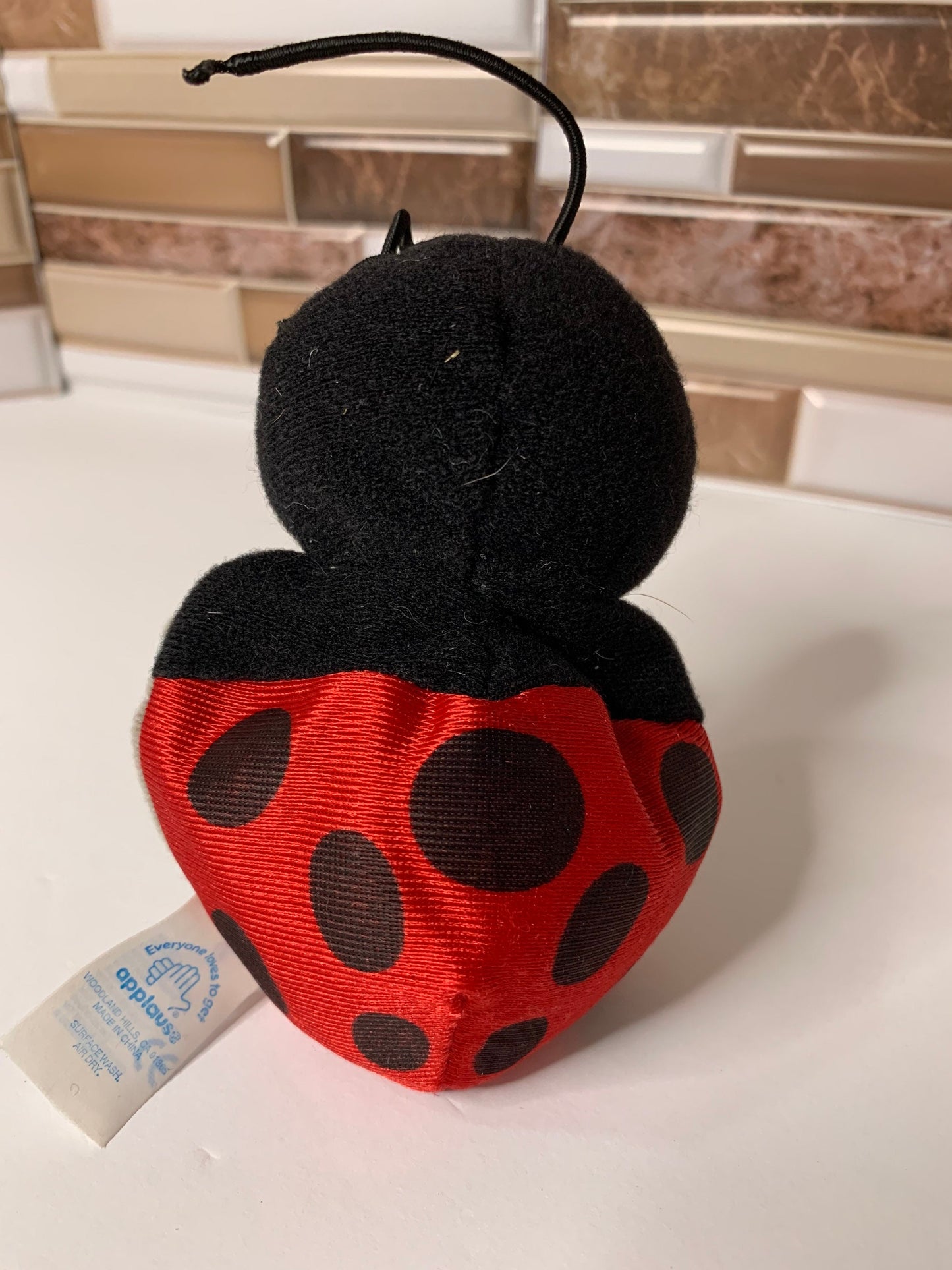 Francis the lady bug. A bugs life. Disney/Pixar bean bag plush. 6” Applause.