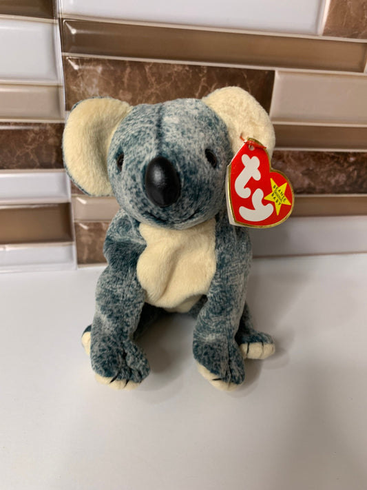 TY Beanie Baby Koala Bear Eucalyptus with tag.