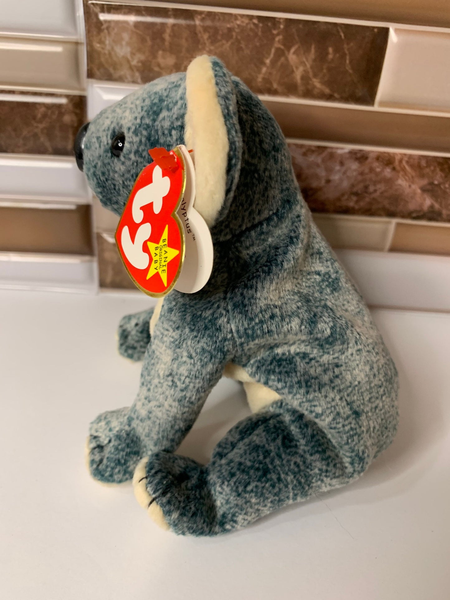 TY Beanie Baby Koala Bear Eucalyptus with tag.