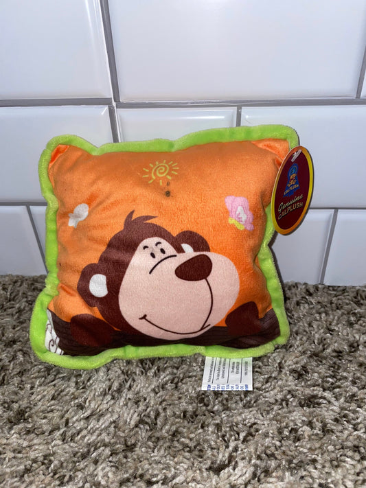 Calplush Monkey Pillow Plush - NWT