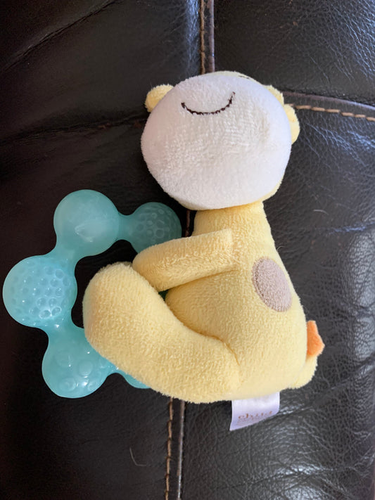 Child of mine by carters giraffe Teether Rattle. EUC!