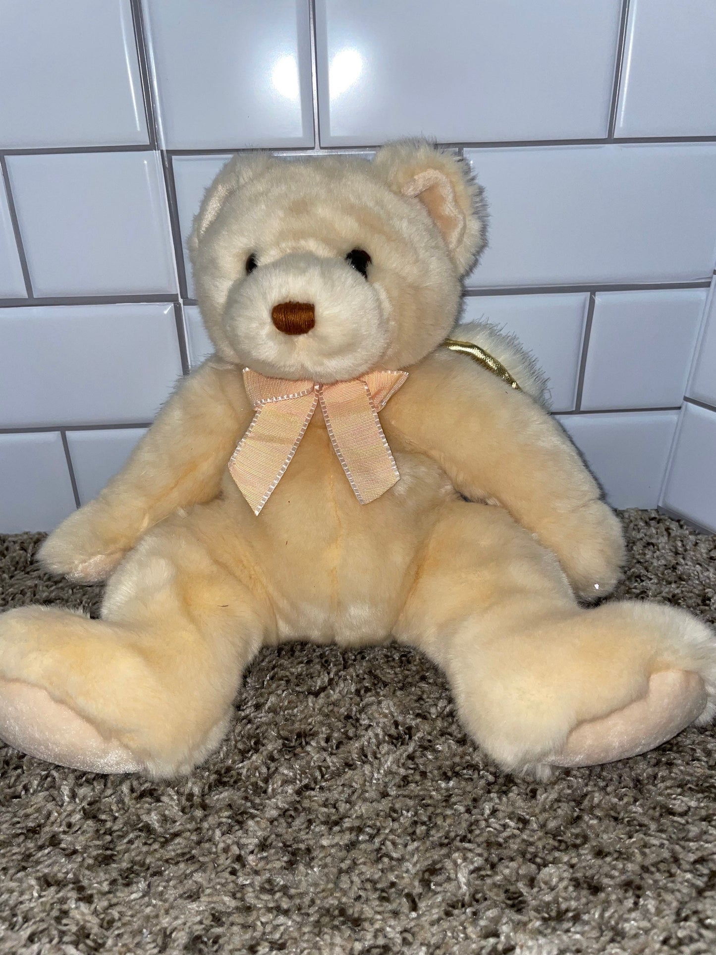 TY Classics Collection Gloria Angel Bear Plush 12”