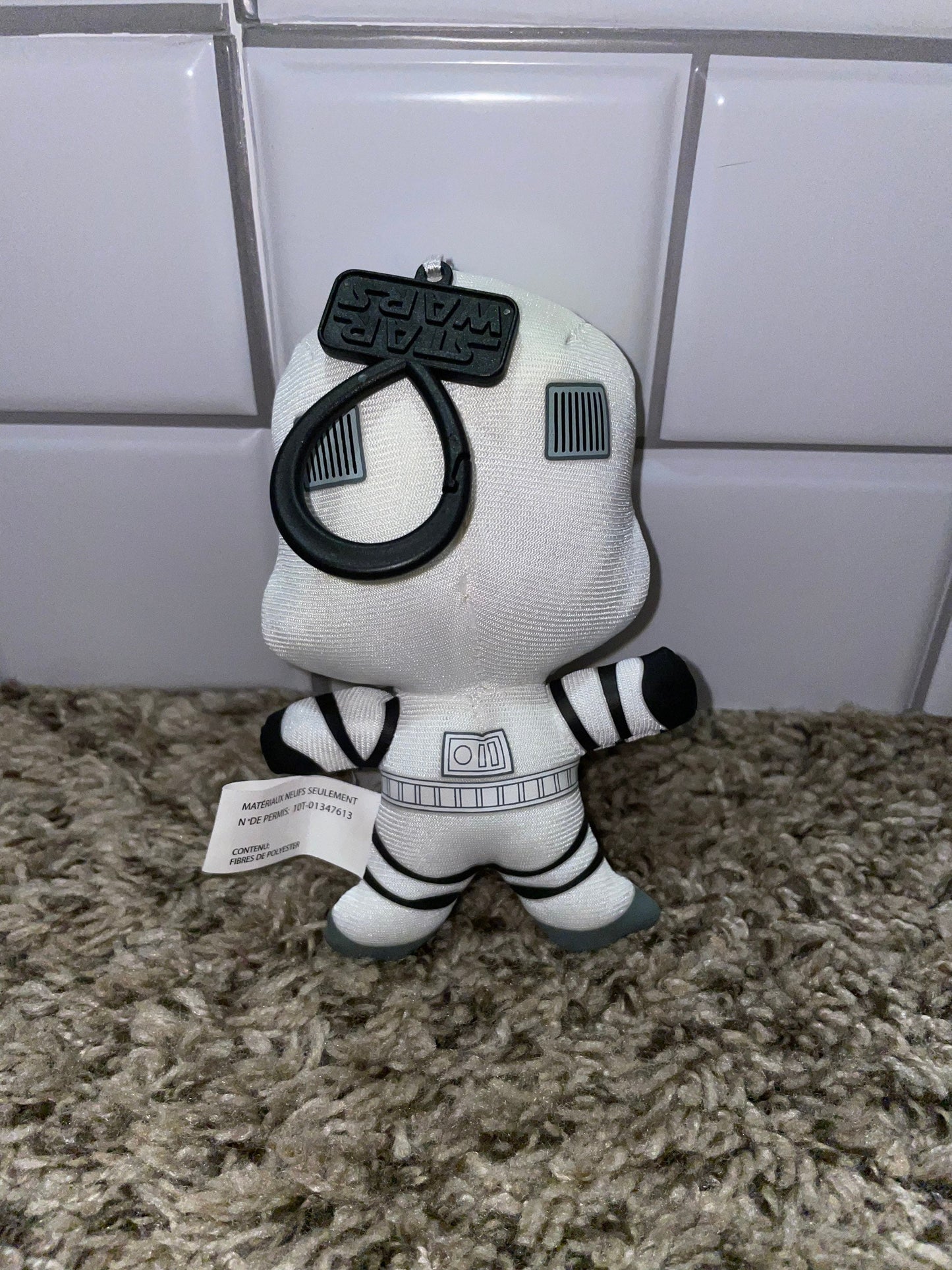 Star Wars Stormtrooper 3D Bag Clip Plush