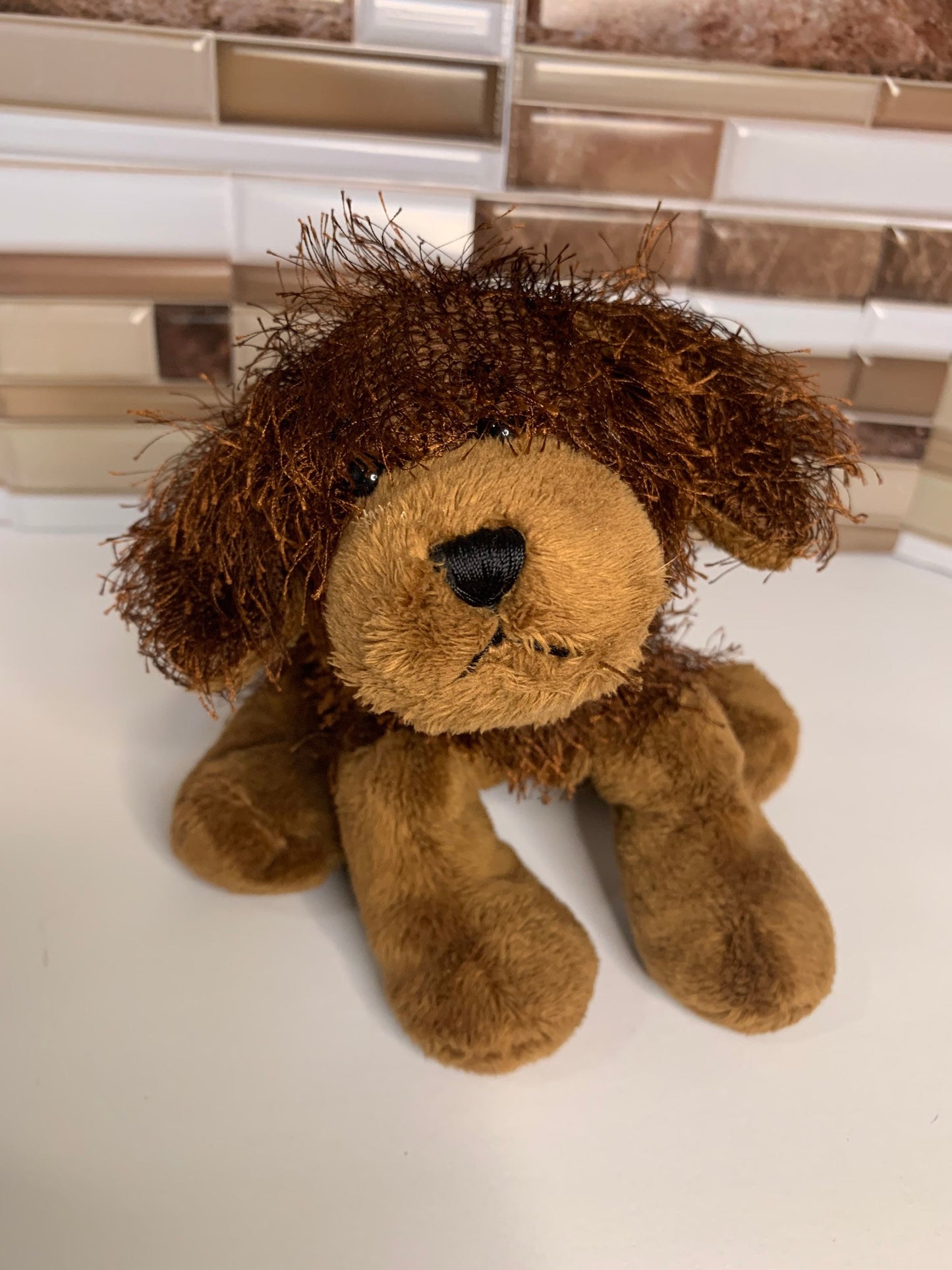Webkinz Brown Dog plush. No code.