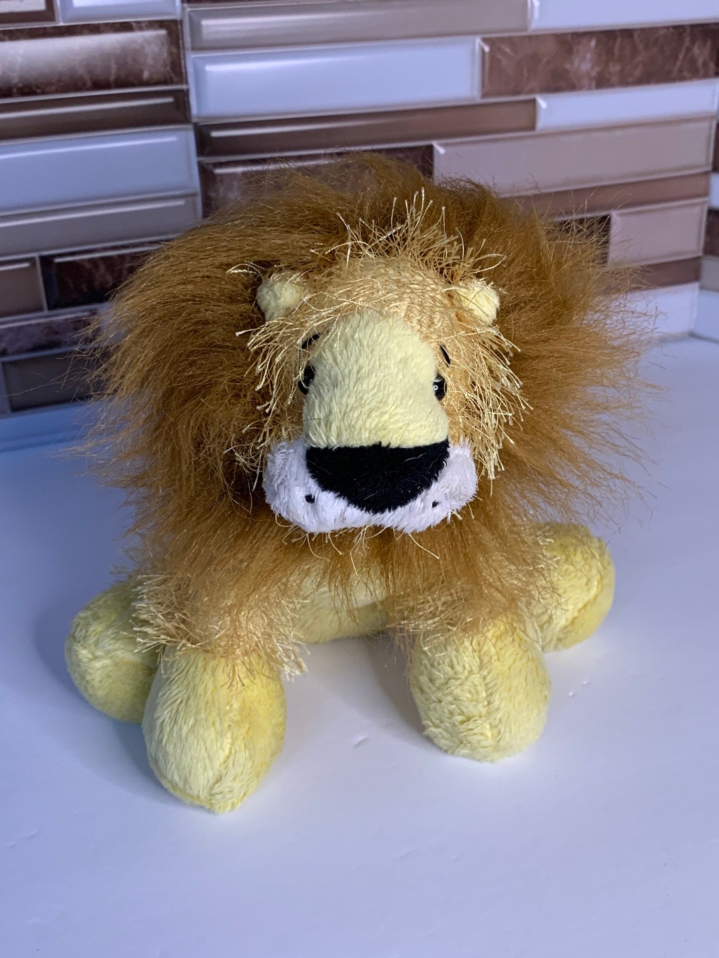 Webkinz Shaggy Lion Plush. No code. Retired.