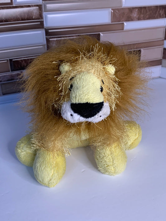 Webkinz Shaggy Lion Plush. No code. Retired.