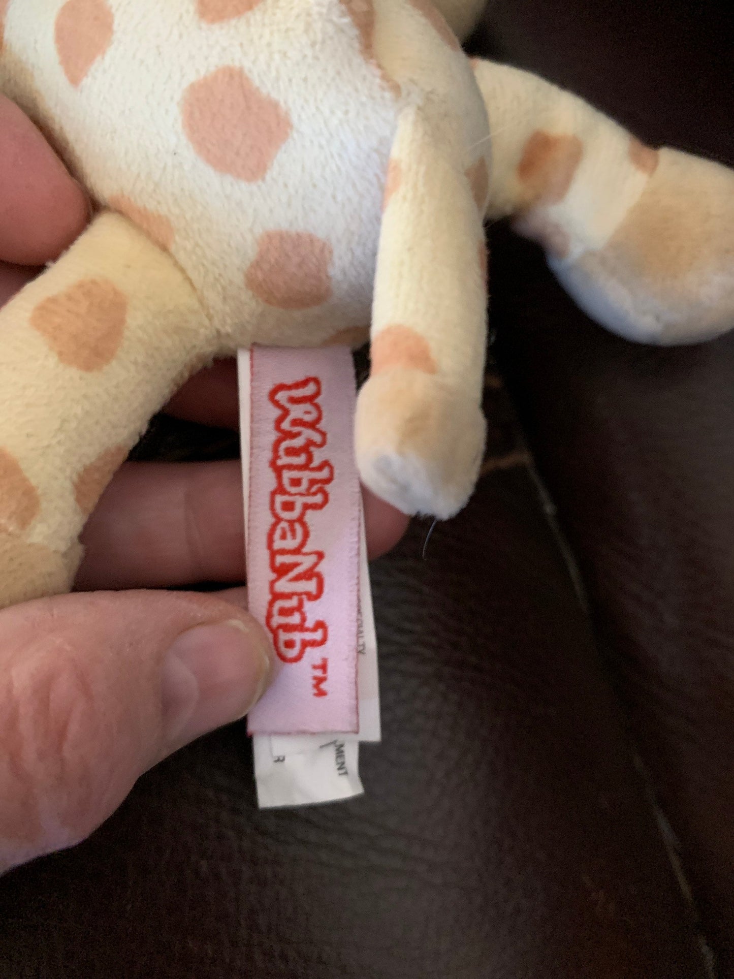 WubbaNubb Buttercup Giraffe infant Pacifier. New, Never been used! Mary Meyer.