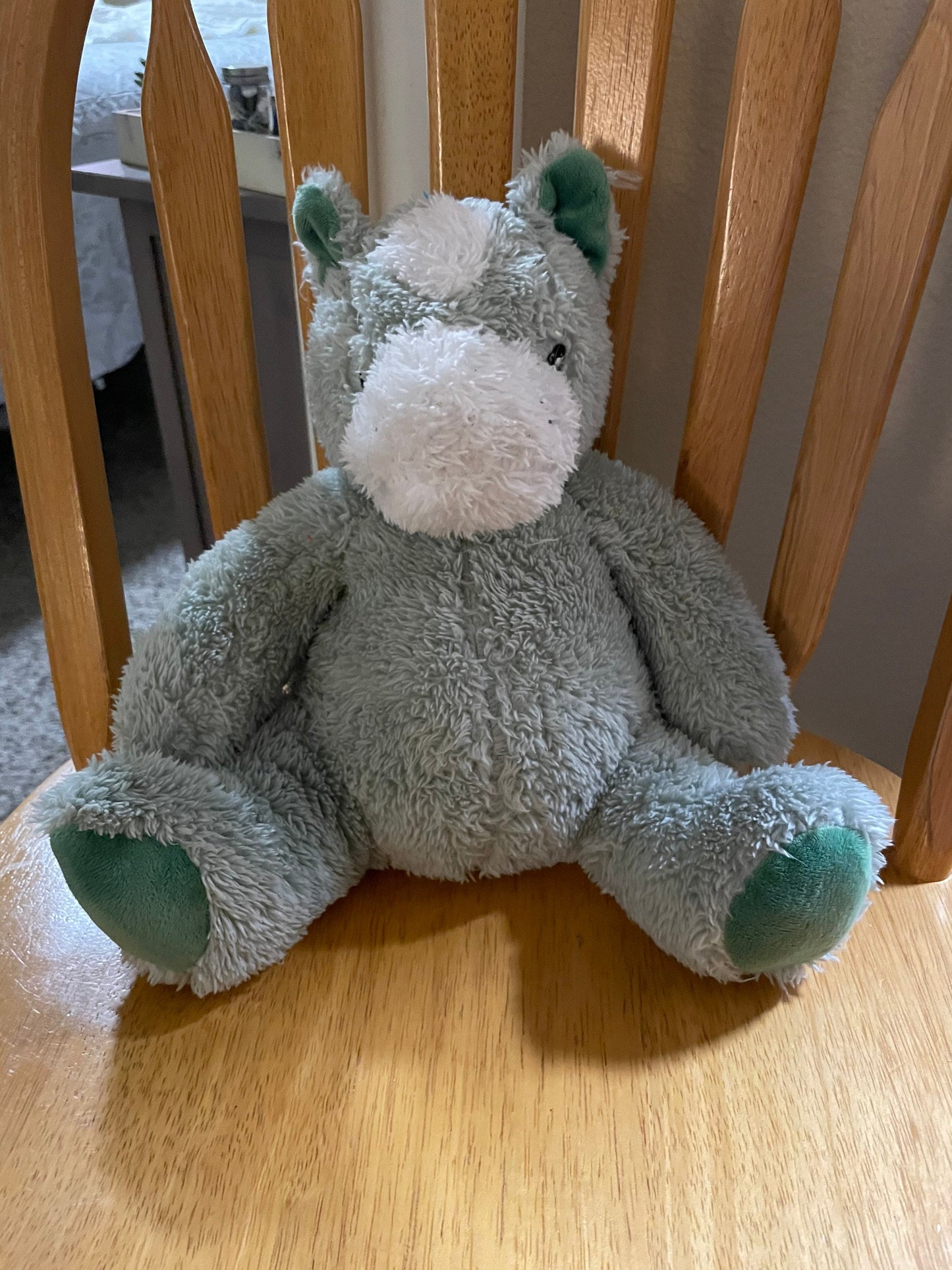 Silver Ones Weighted Horse Plush