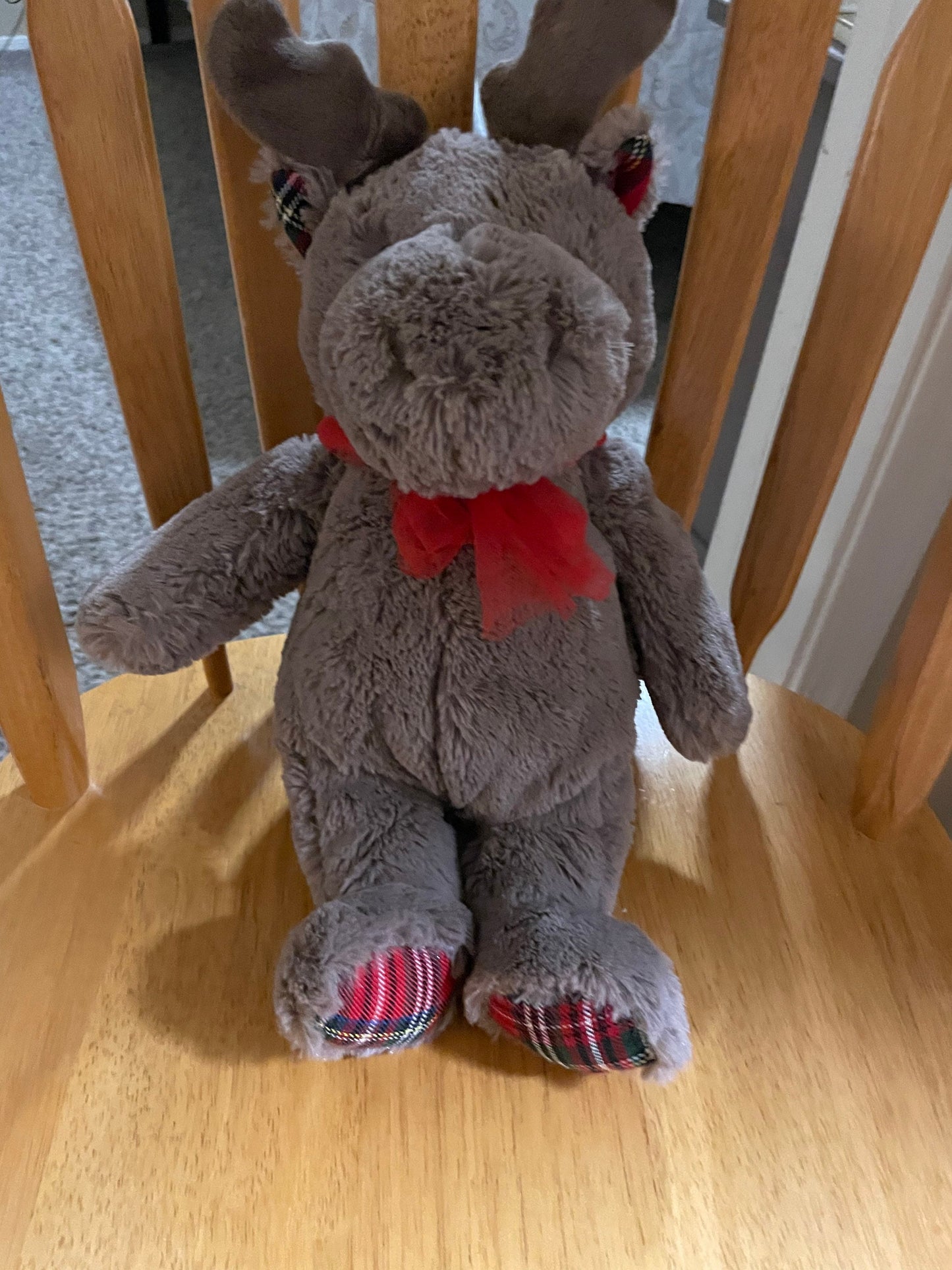 Cloud B Dreamy Hugginz Holiday Moose Plush
