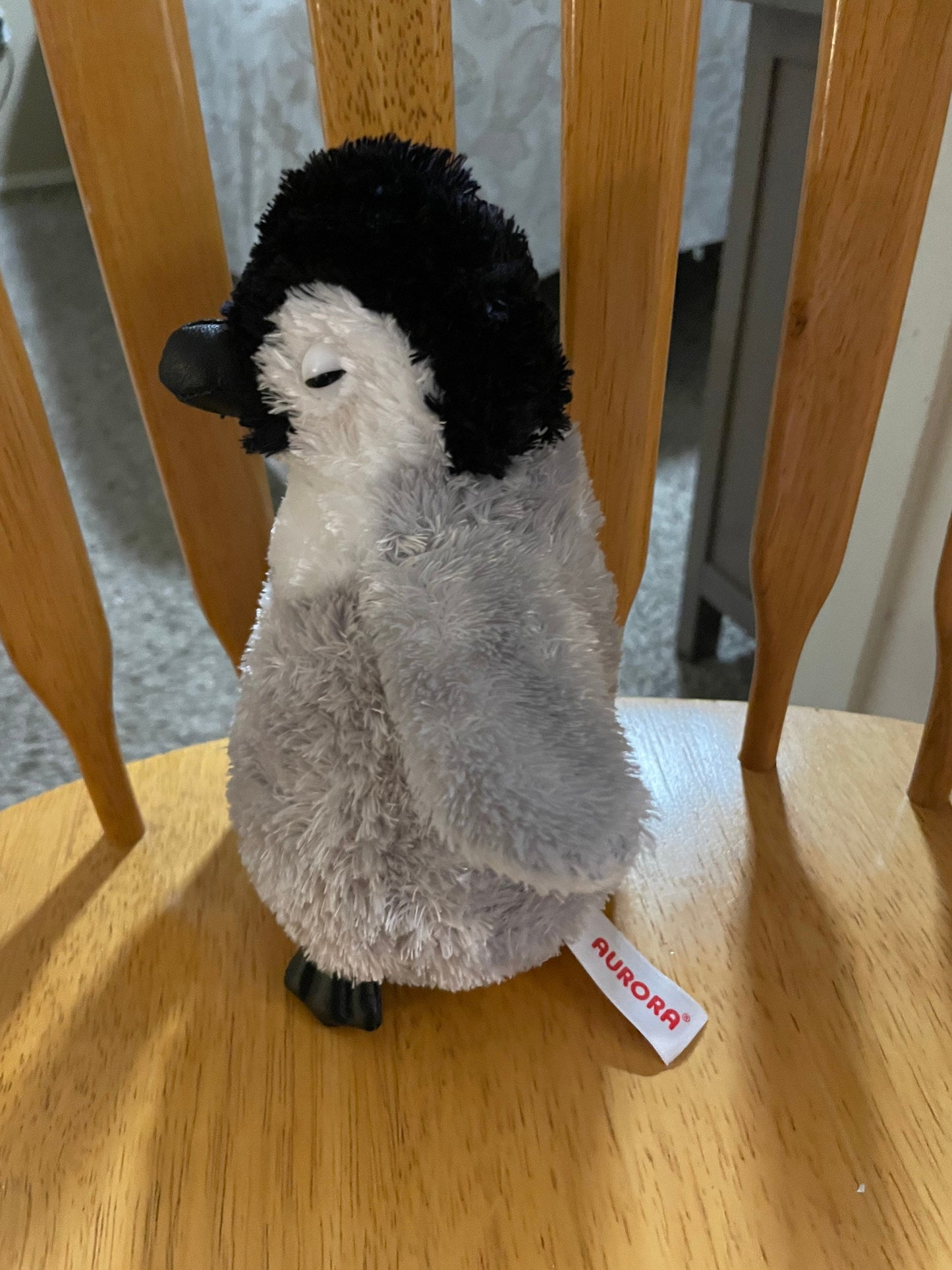 Aurora Plush Baby Emperor Penguin 8”