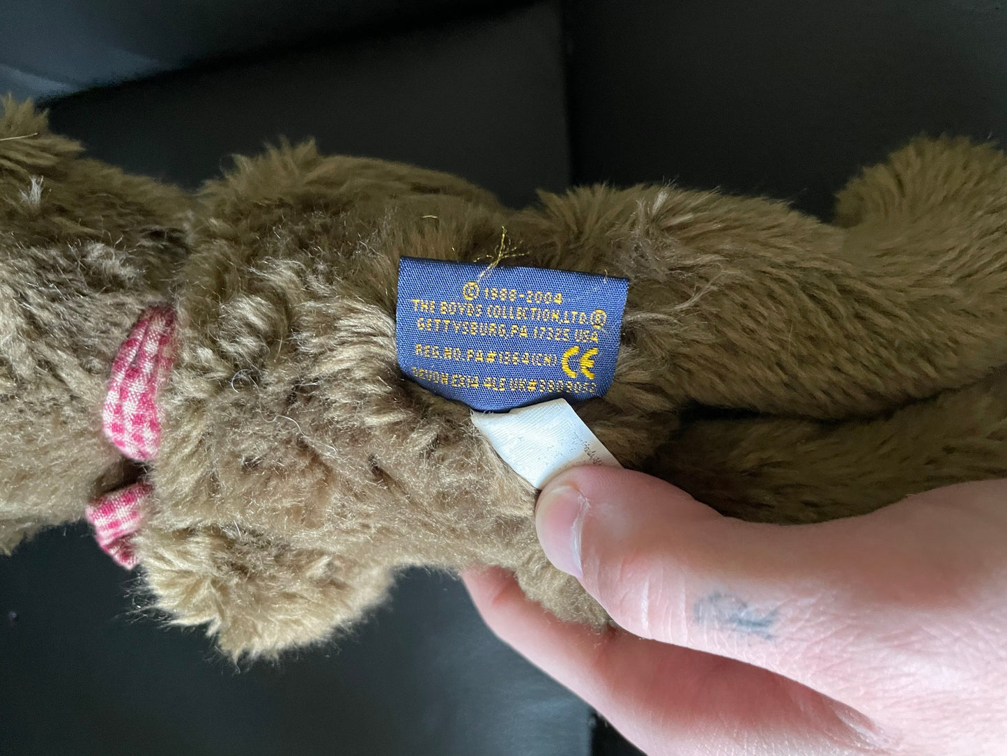 Boyd’s Bear 8” Rascal Bearly an Angel plush