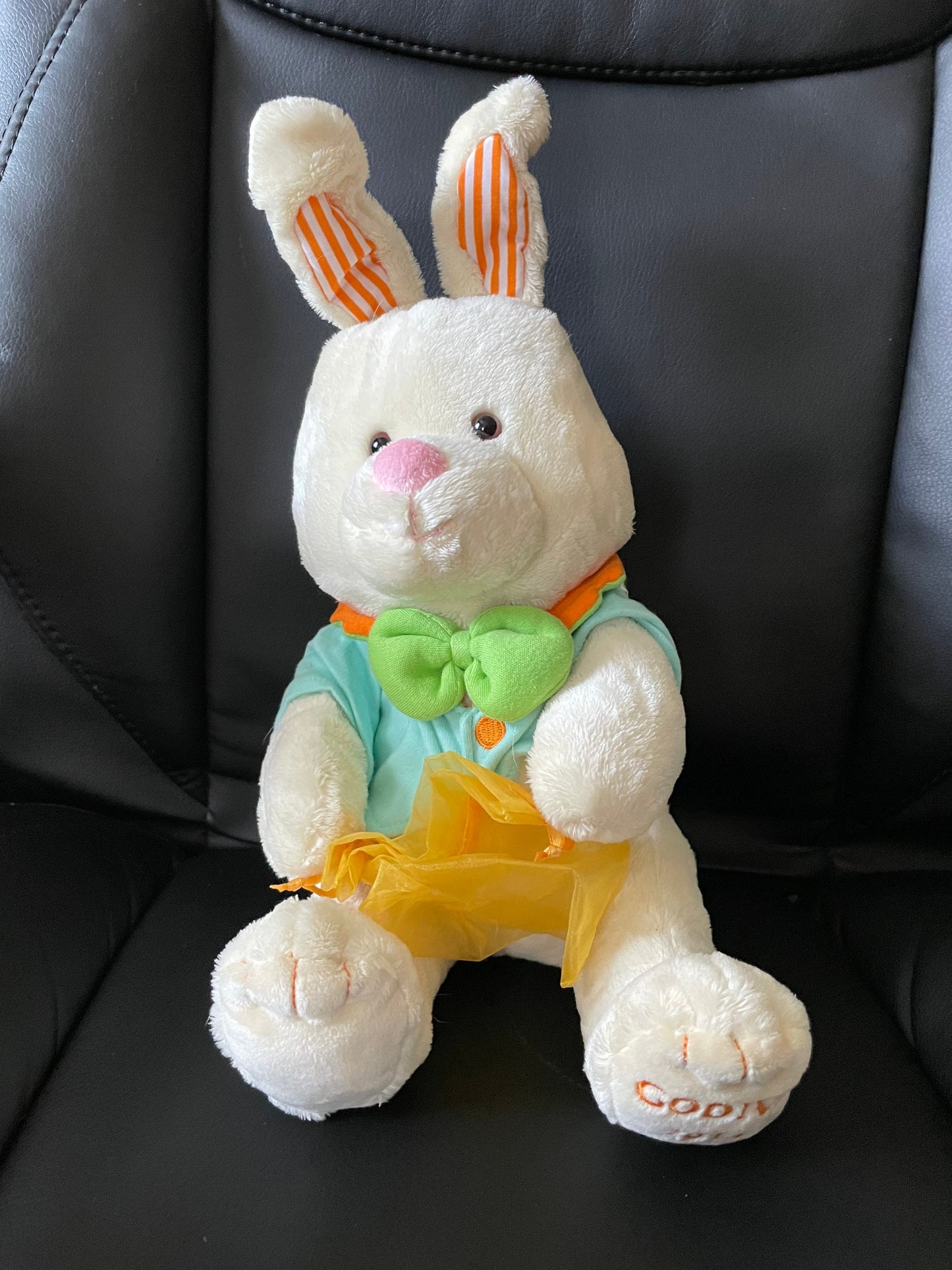 Gund & Godiva Easter Bunny Rabbit Plush