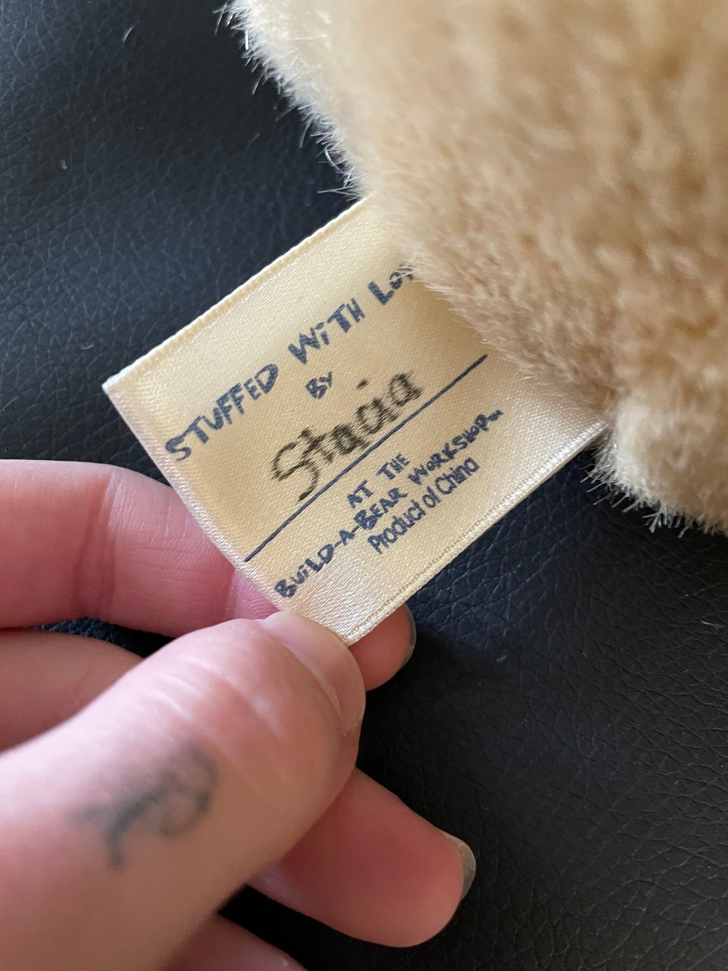 Build A Bear Lil' Cub Butterscotch Teddy Bear Plush