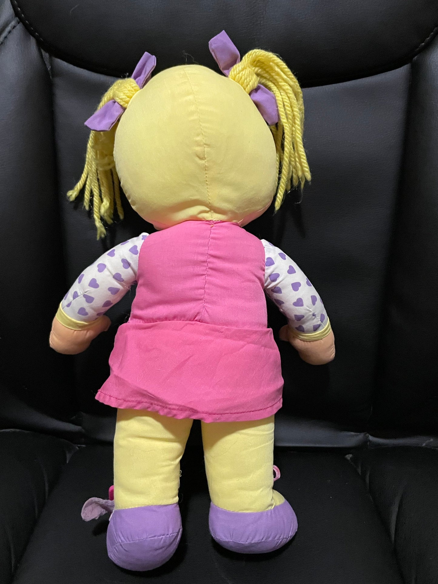 Vintage 1992 Kid Dimension Plush Doll Busy Toy