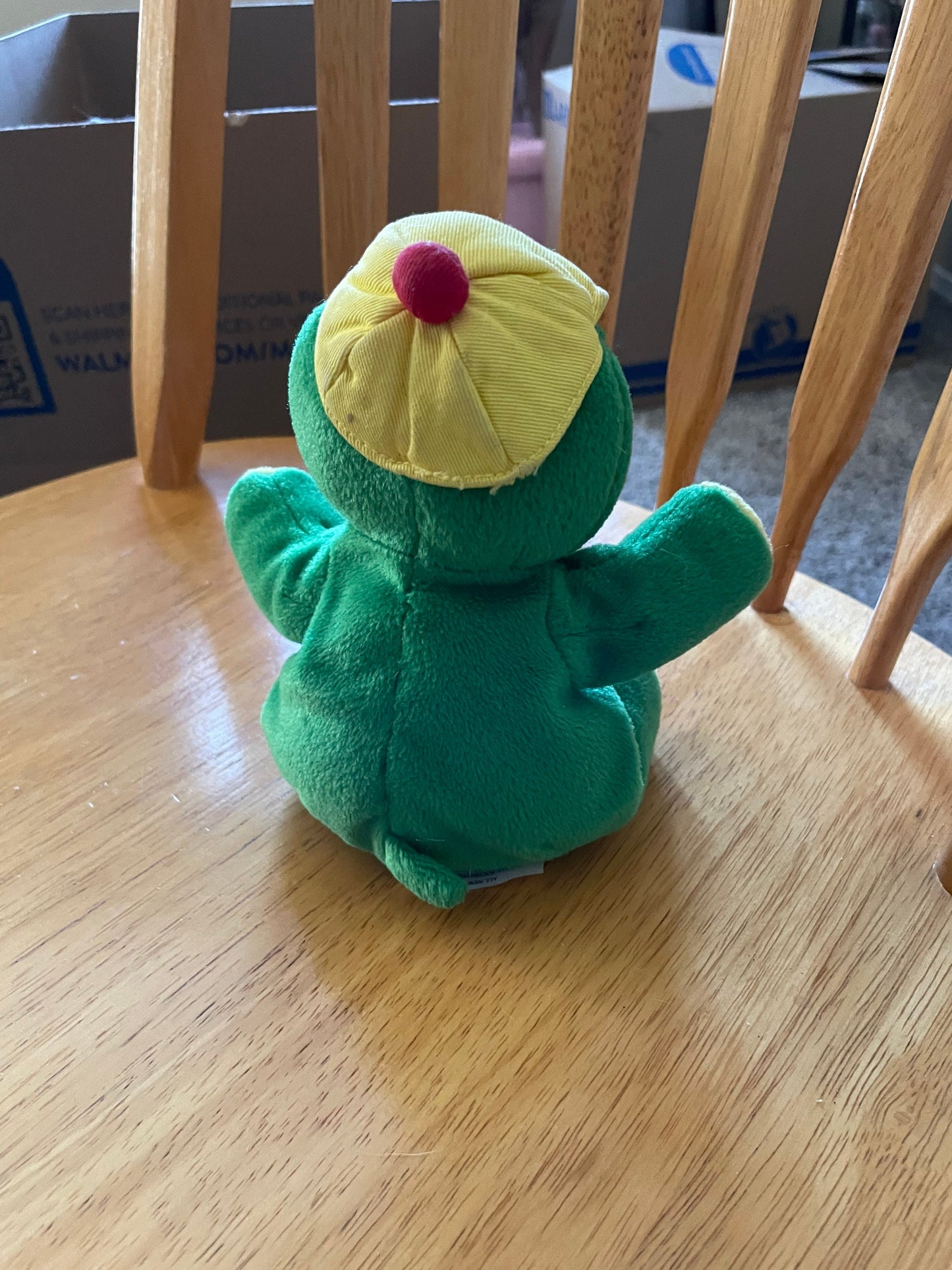 8” Bookpack Buddies Numbers Green Turtle Bean Plush Publications International