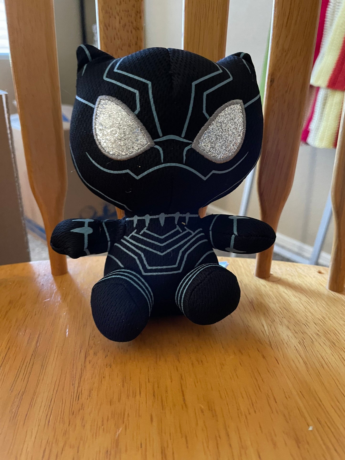 Ty Beanie Baby 6” Black Panther Marvel Plush