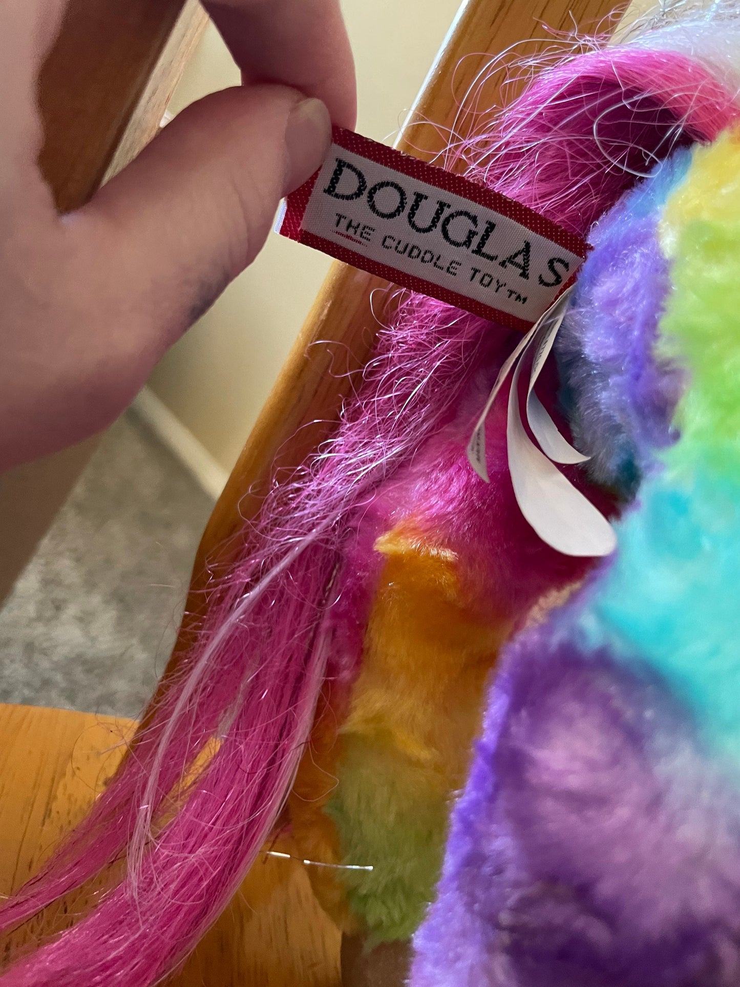 Douglas rainbow unicorn plush