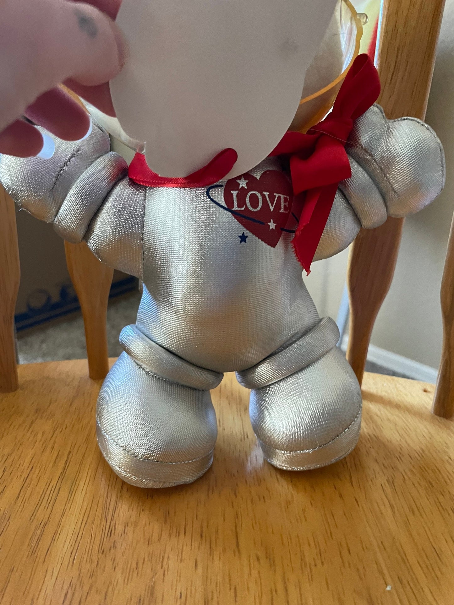 Teddy Bear Astronaut Plush – Missing Helmet Front