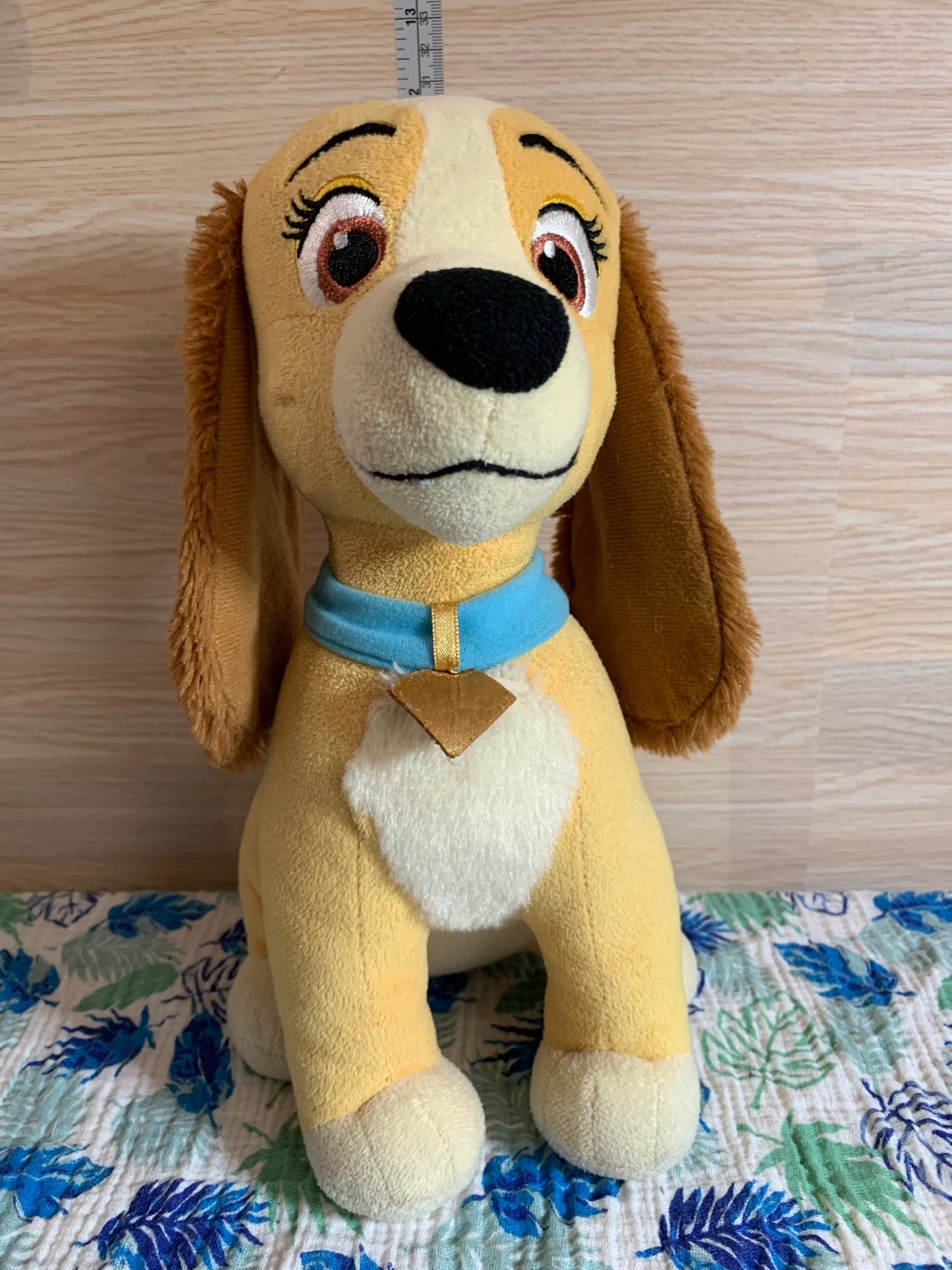Vintage Disney Classic Friends Lady and the Tramp “Lady” Plush Stuffed Dog. 12”