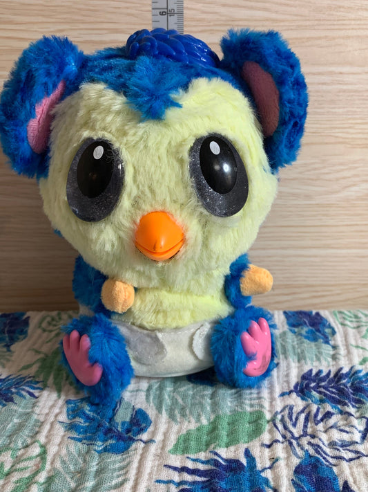 6” Hatchimals Hatchibabies Baby Owl Bird Electronic Toy Plush