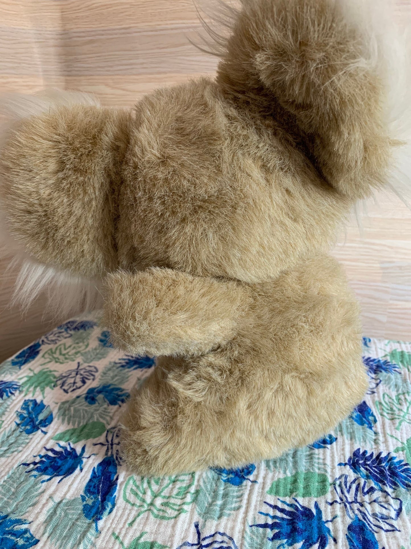 Vintage Tan Koala Plush. Large Fuzzy Ears.