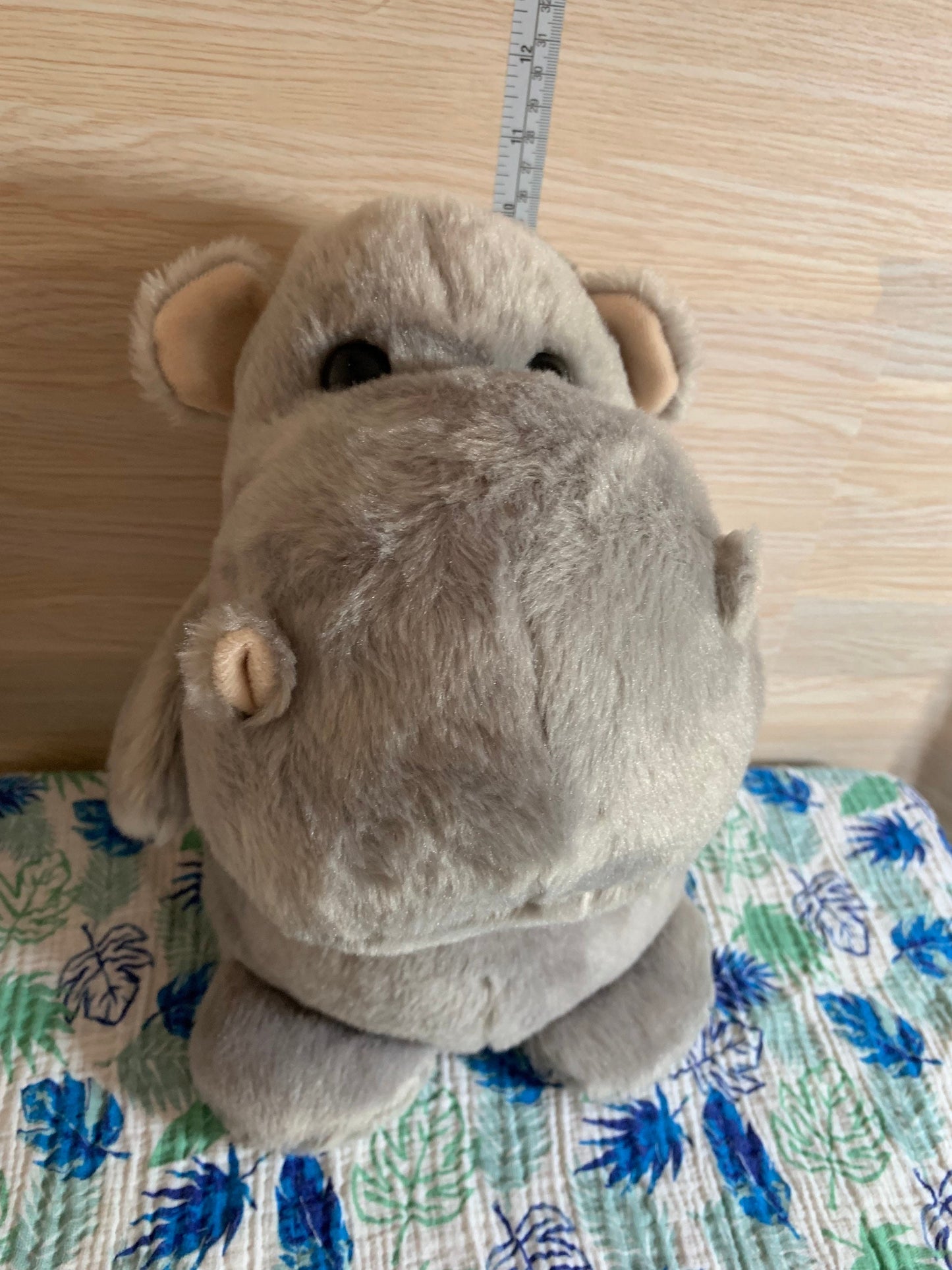 San Diego Zoo, Safari Park Gray Hippo Plush. Souvenir Toy Gift